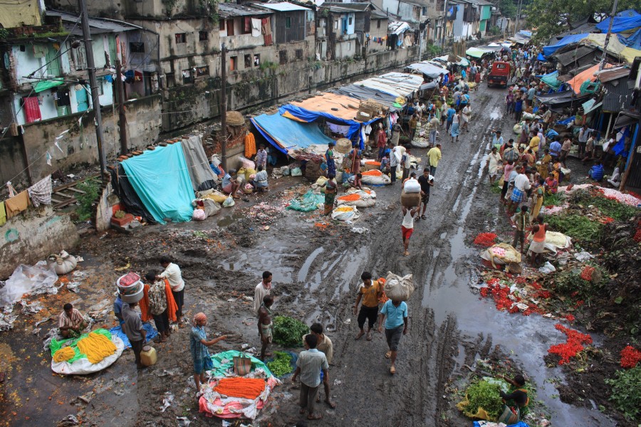 Kolkata Flower Market