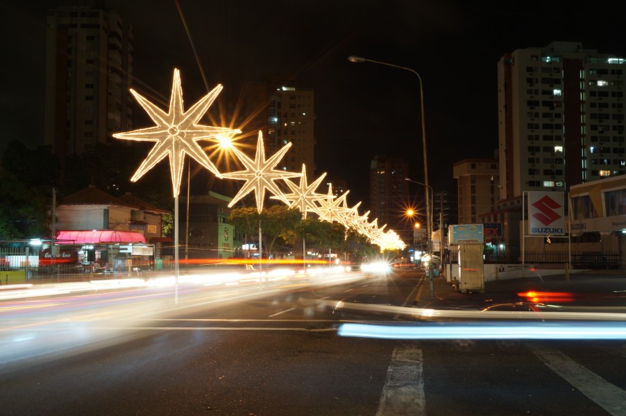 Maracaibo - Av. 4 Bella Vista - Long exposure I