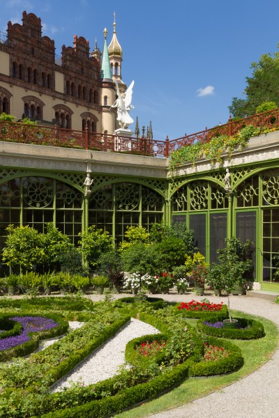 Orangerie des Schweriner Schlosses (Detail)