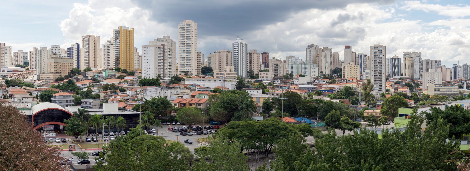 Panoramic view of Saúde, São Paulo city, Brazil