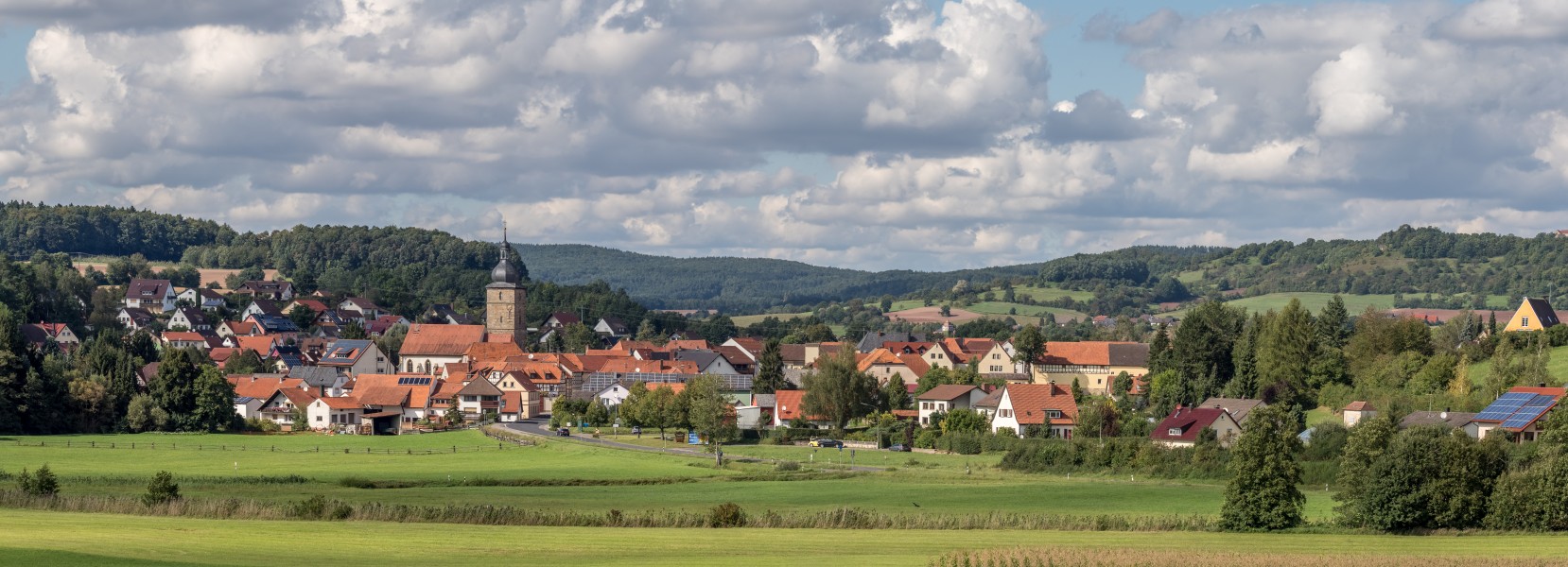 Pfarrweisach 9103628-Pano