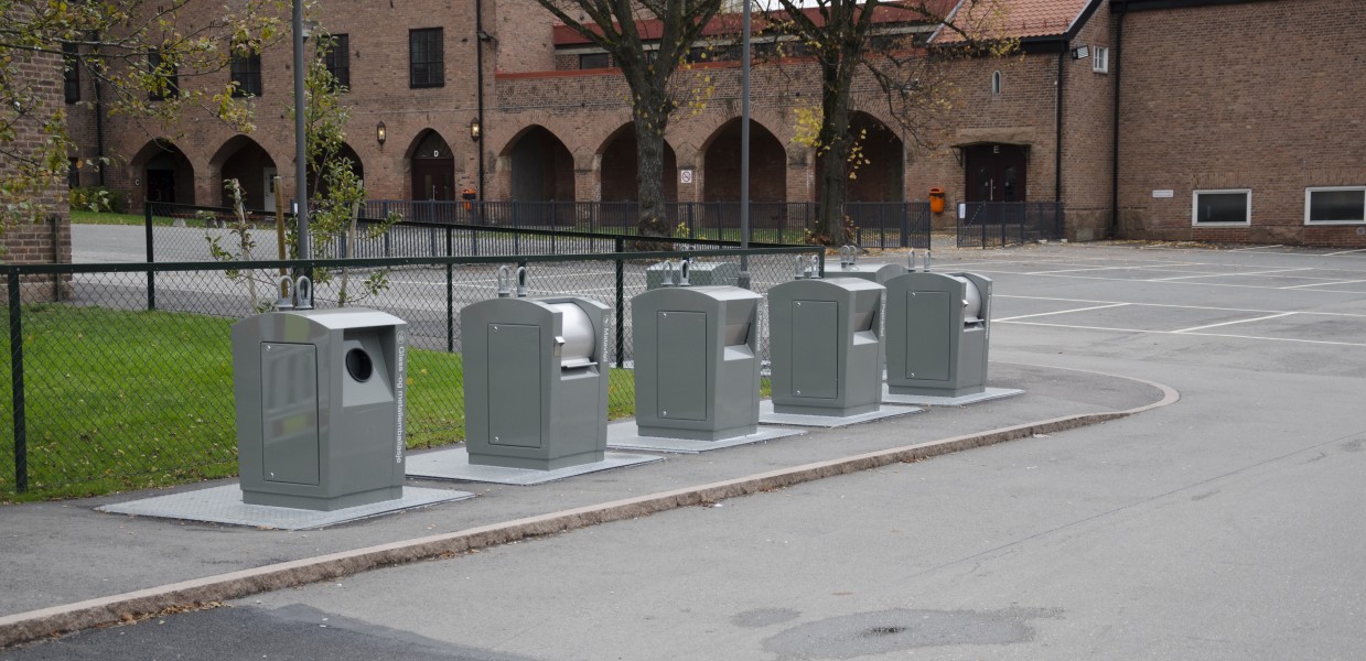 Recycling bins Drammen