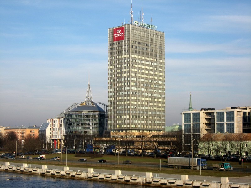 Riga, nábřeží Daugavy