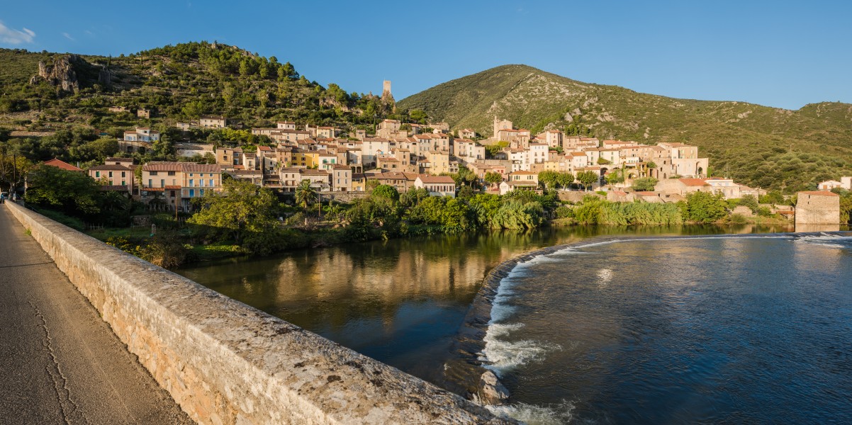 Roquebrun from the bridge02