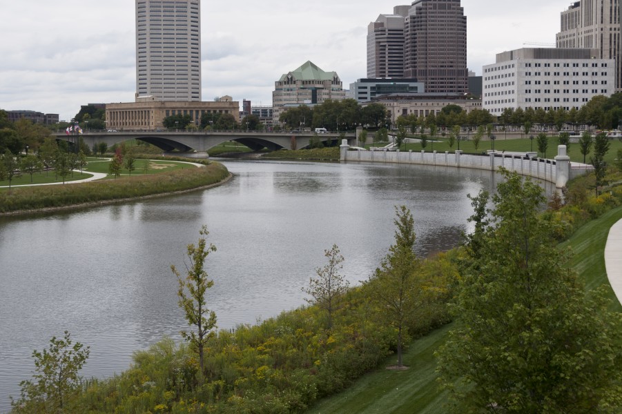 Scioto through Downtown Columbus 1