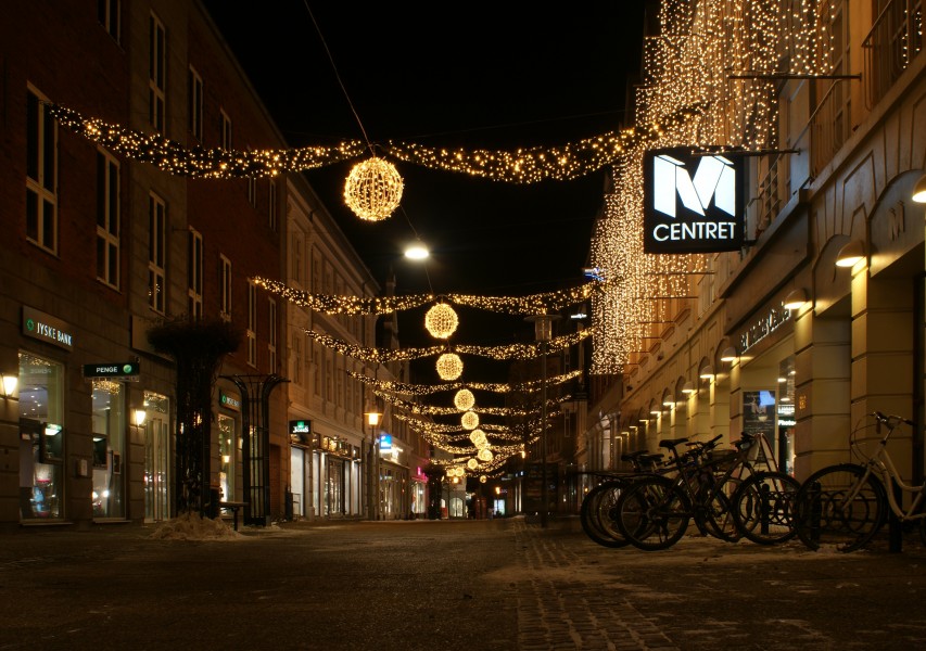 Sct Mathias xmas illumination 2010-12-14