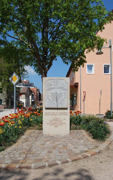 Sonnenuhr Dornstetten 2011