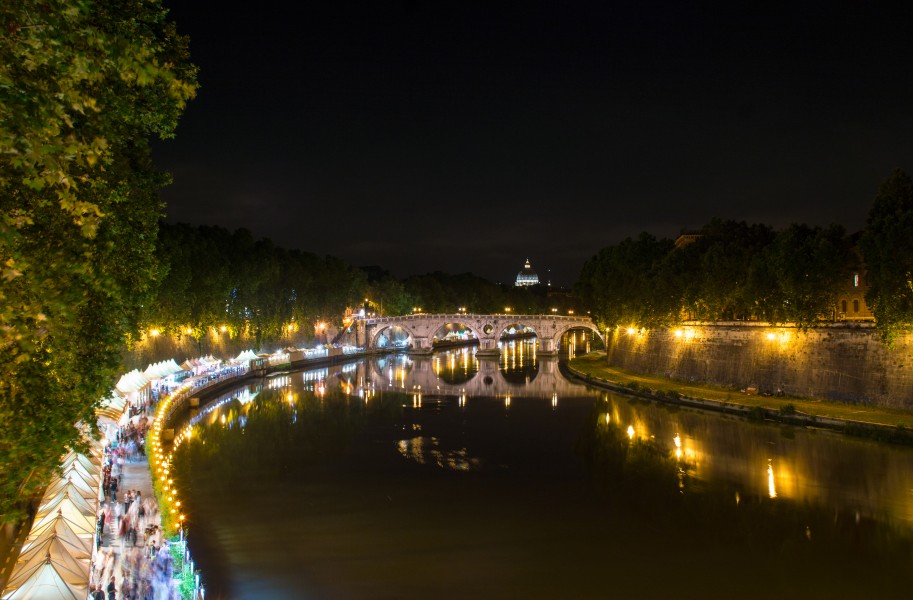 Tiber and Ponte Sisto