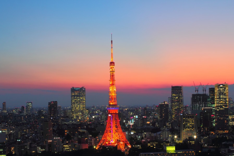 Tokyo Tower Afterglow 5