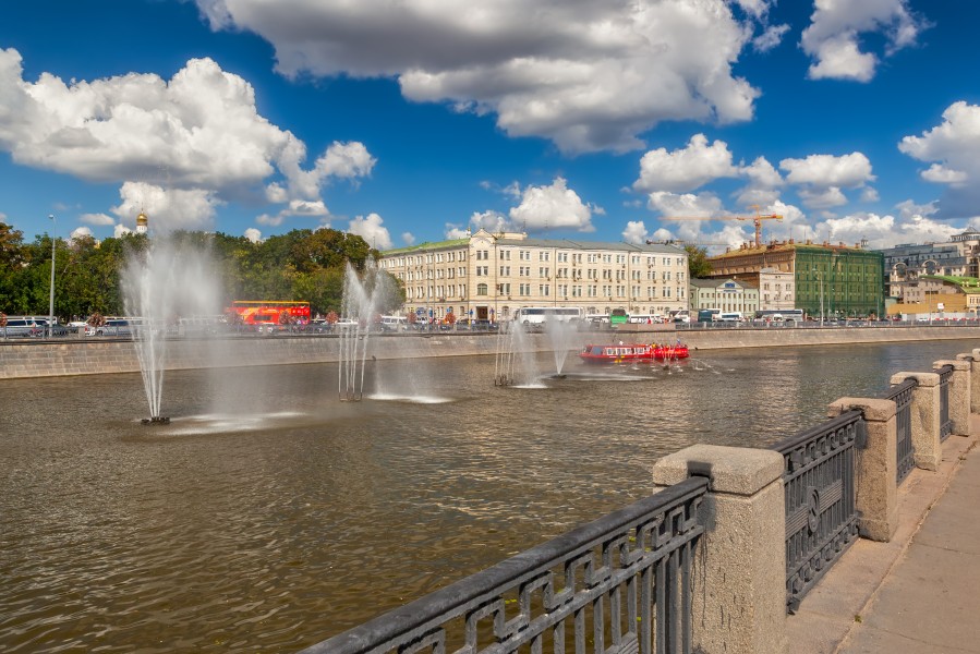 View to Bolotnaya square