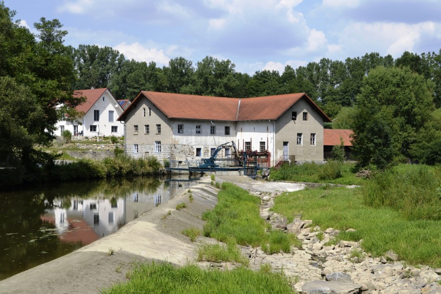Wasserkraftwerk Grafenmühle in 2013