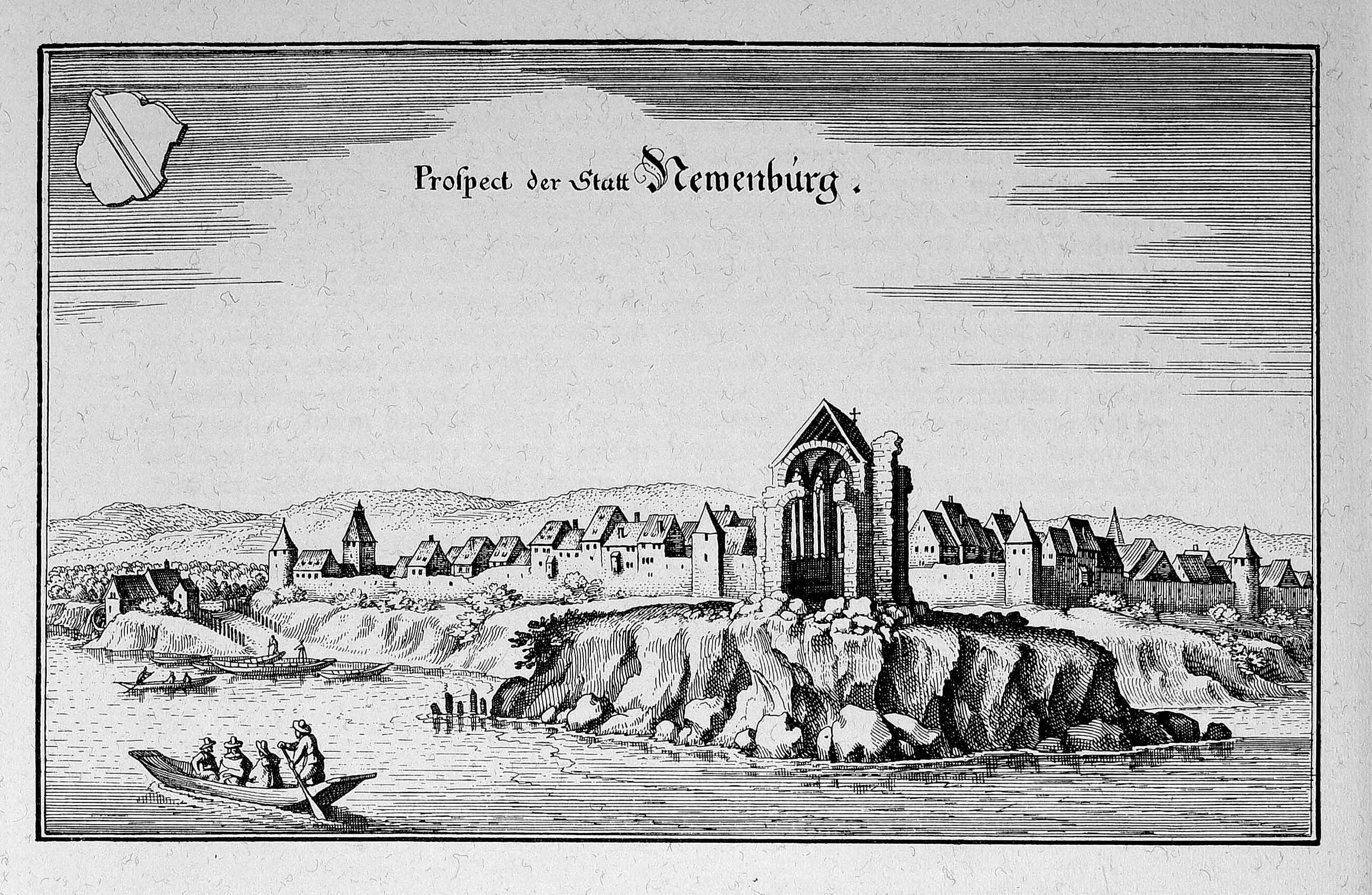 Prospect der Statt Newenburg