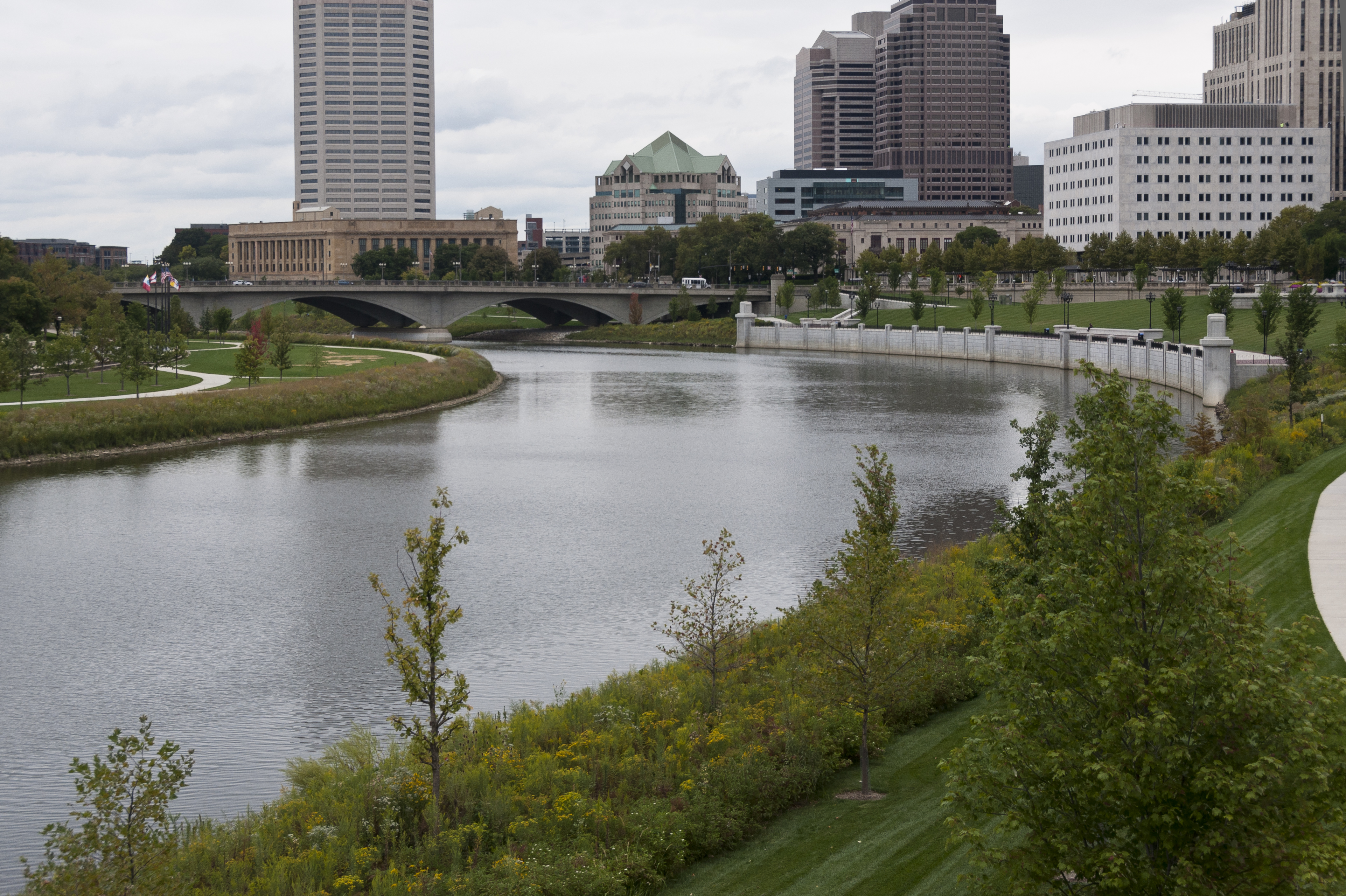 Scioto through Downtown Columbus 1