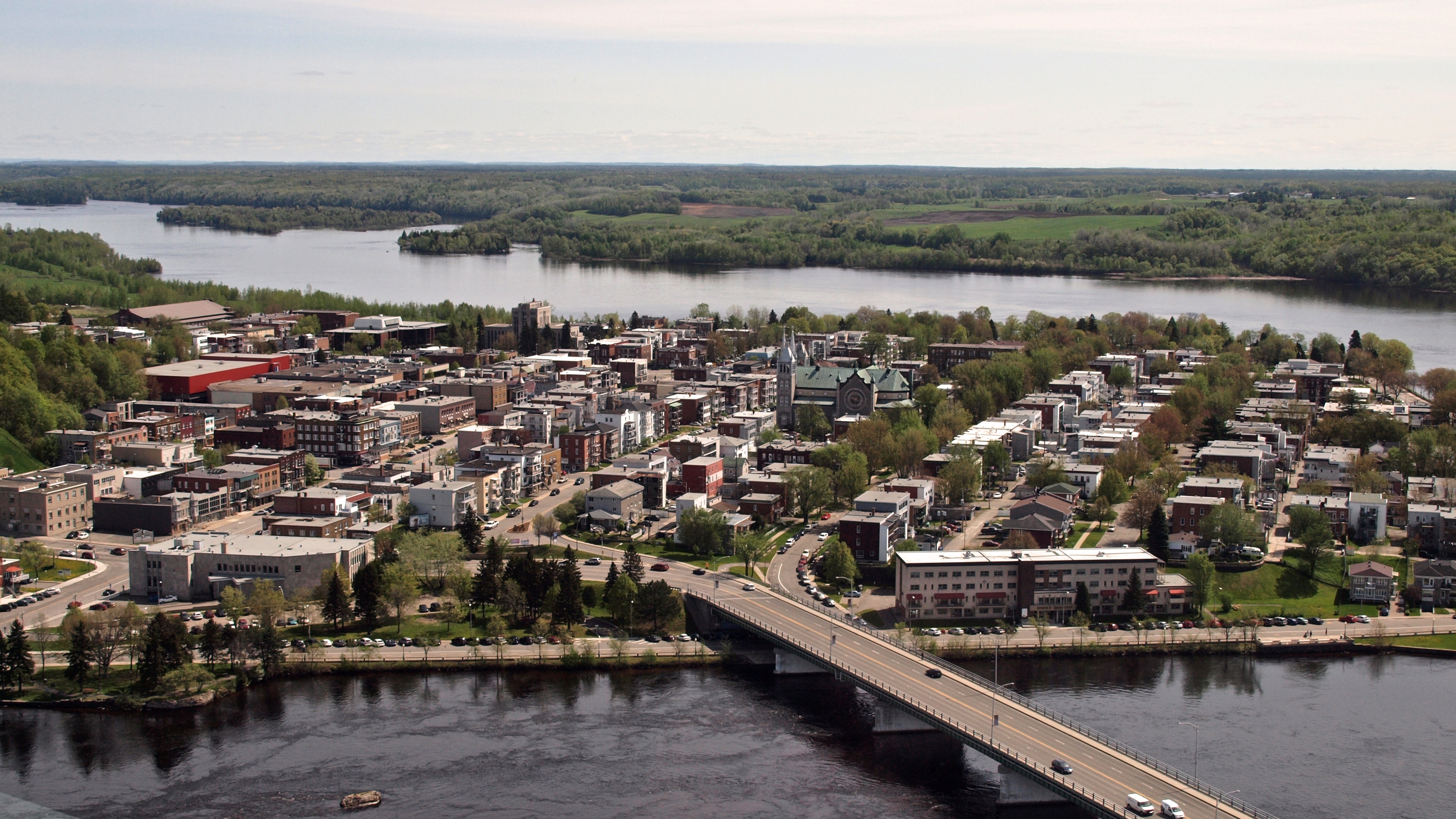 Shawinigan aerial 2011