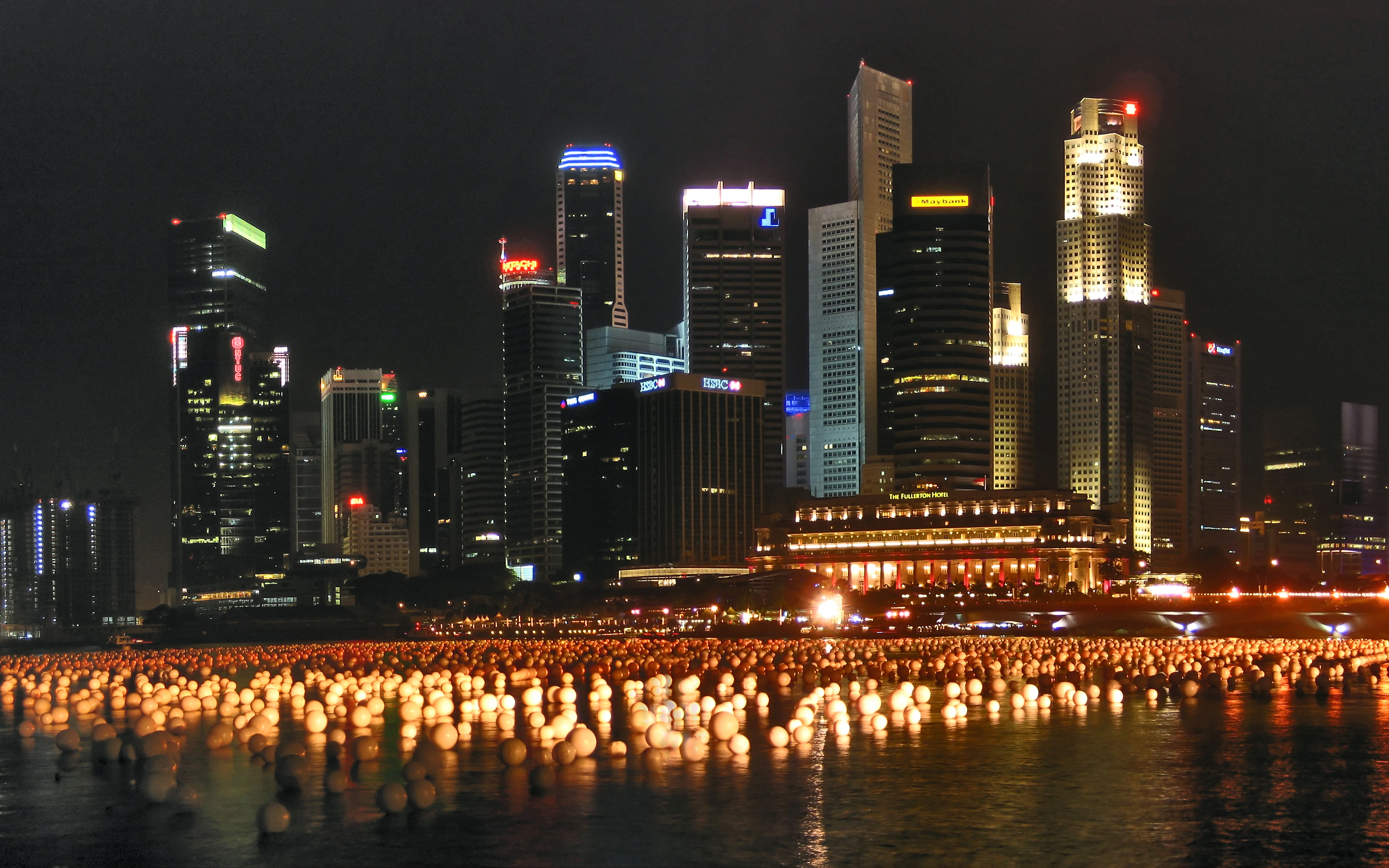 Singapore Skyline Raffles Place