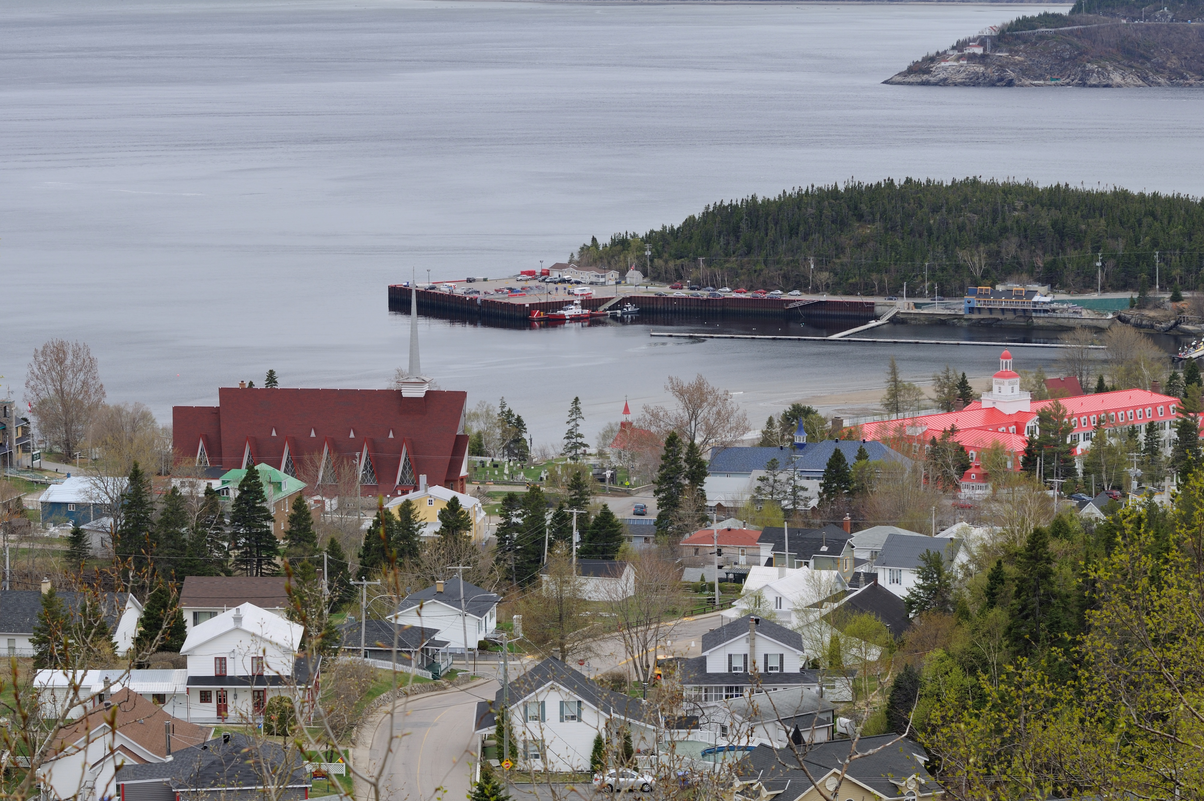 Tadoussac - QC - Blick auf den Ort