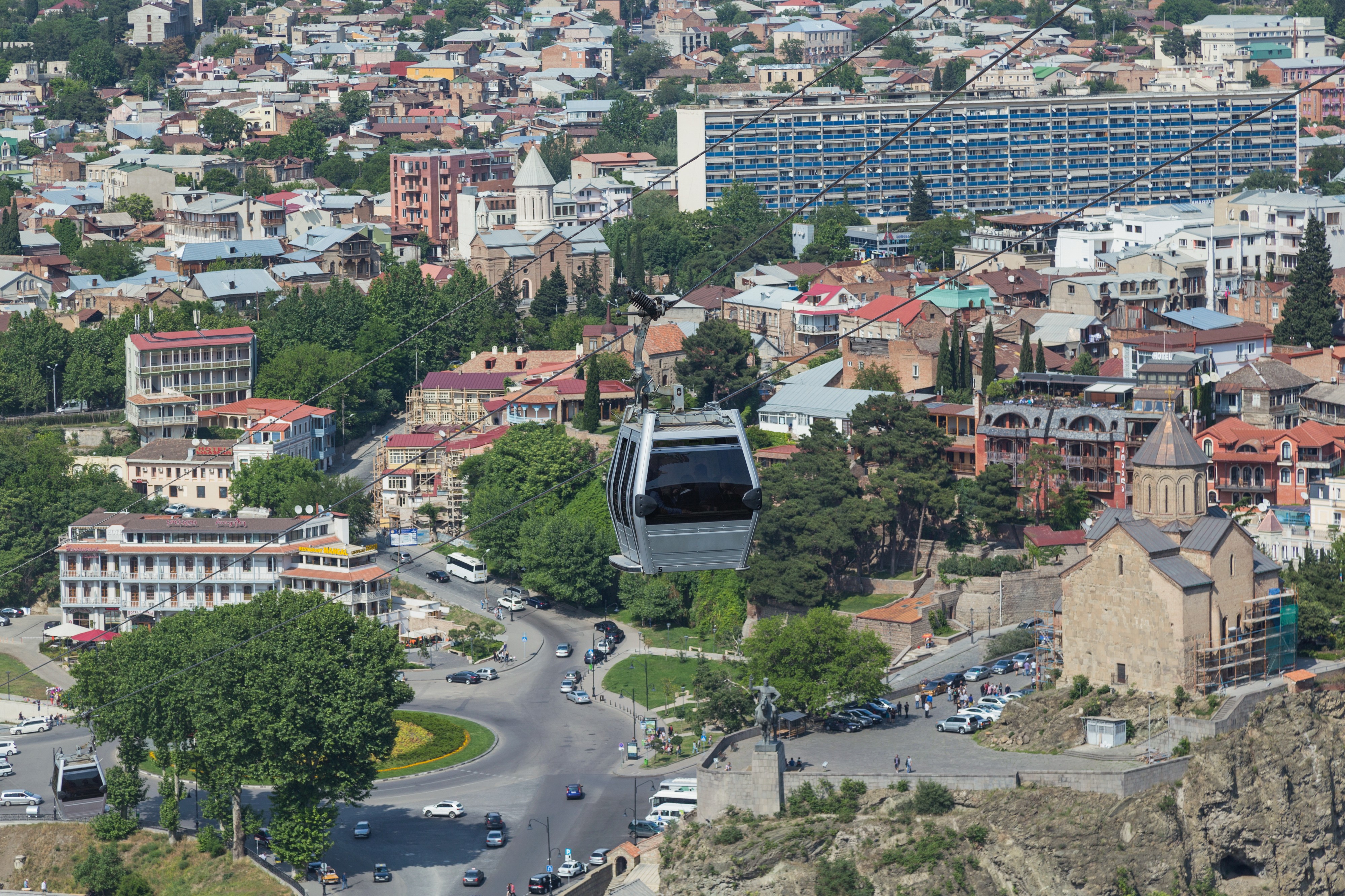2016 Tbilisi, Widoki z Twierdzy Narikala (10)