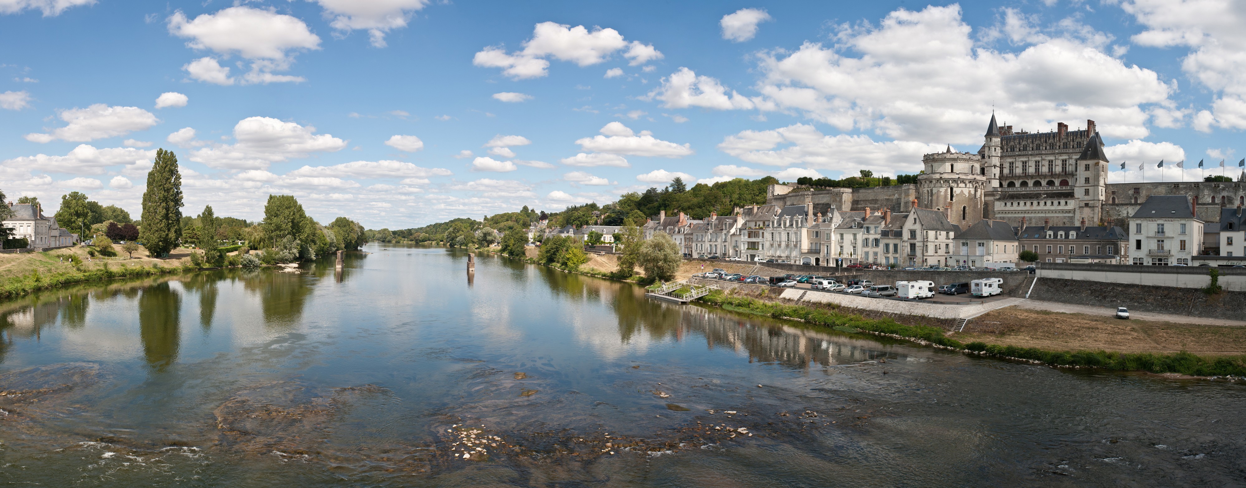Amboise Loire Panorama - July 2011
