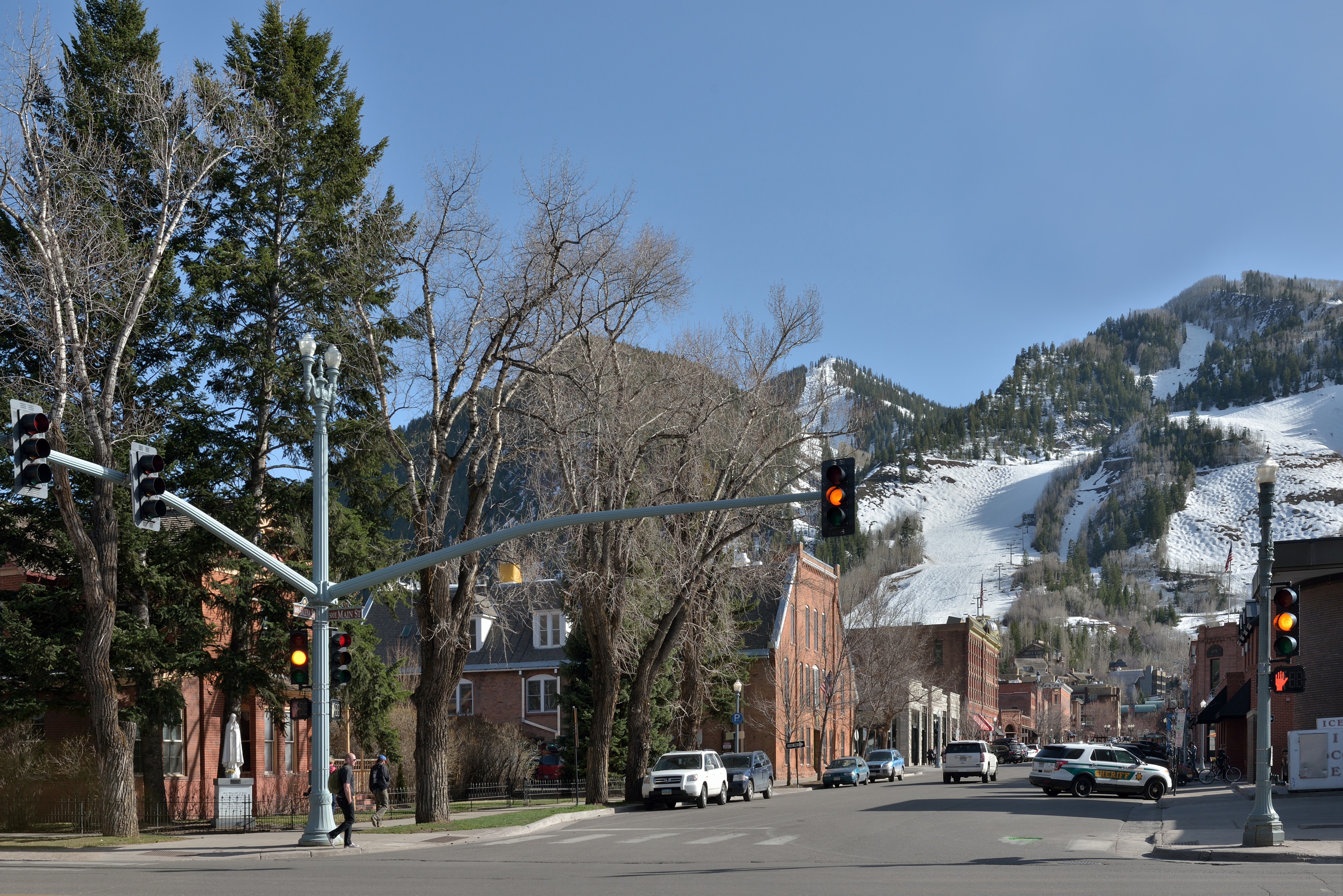 Aspen City Hall and Galena Street