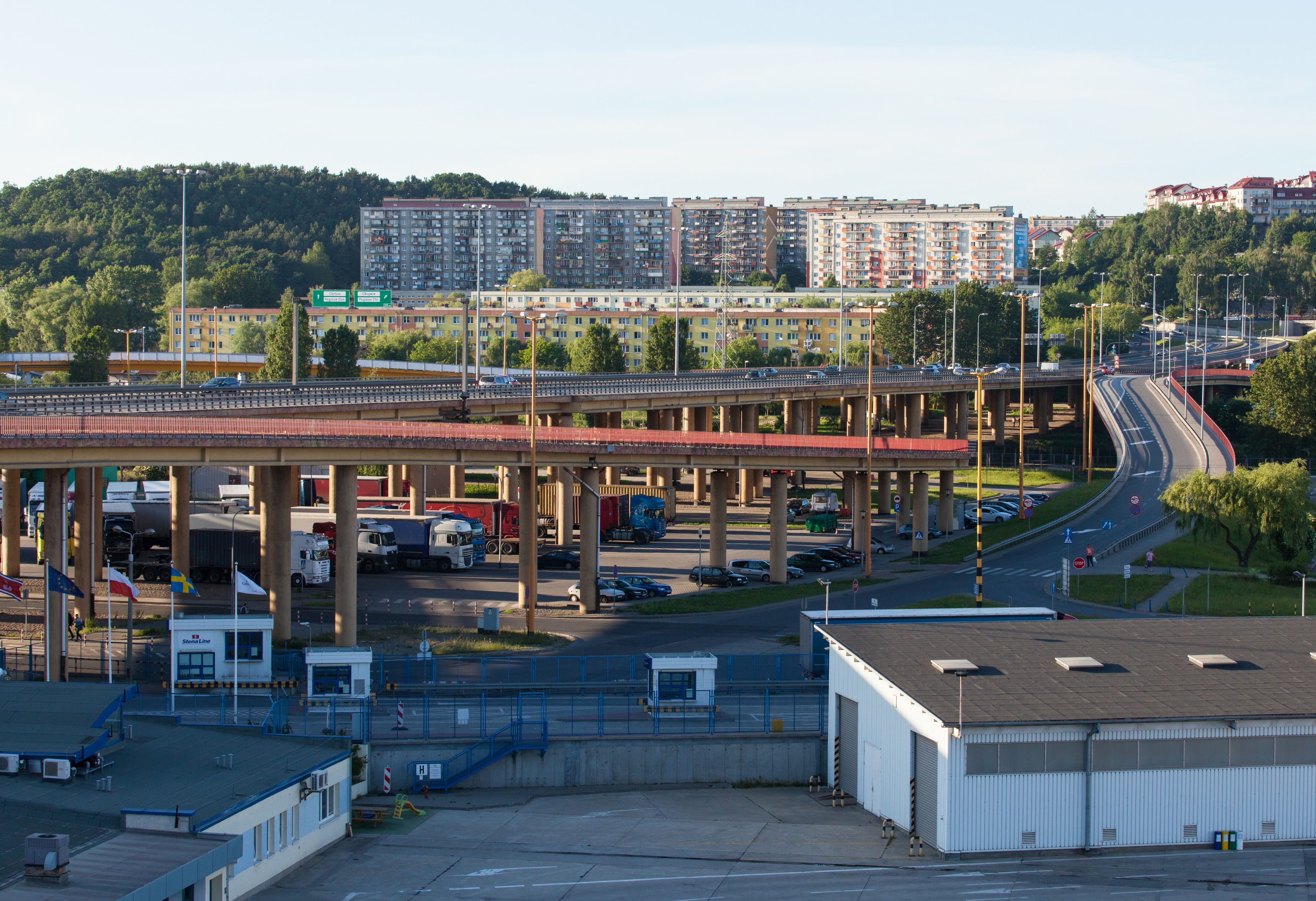 Gdynia city, Poland, June 2014