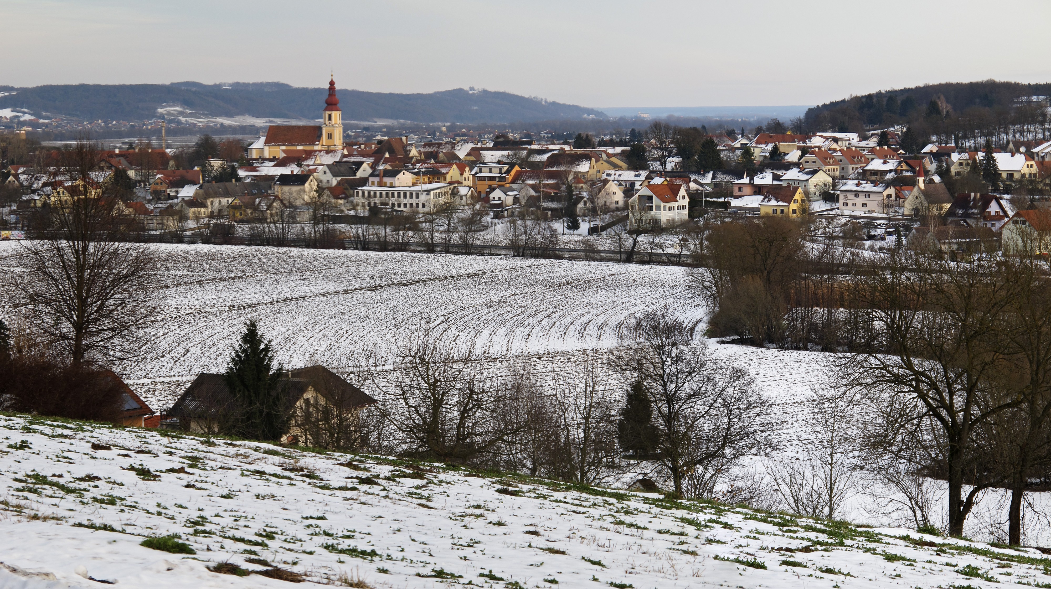 Fehring von südwesten Panorama