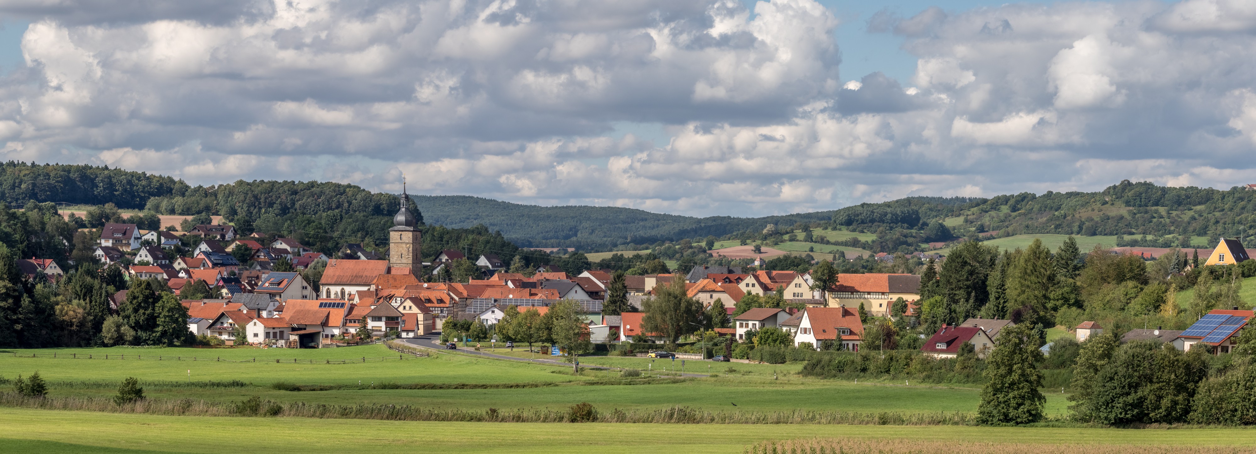 Pfarrweisach 9103628-Pano