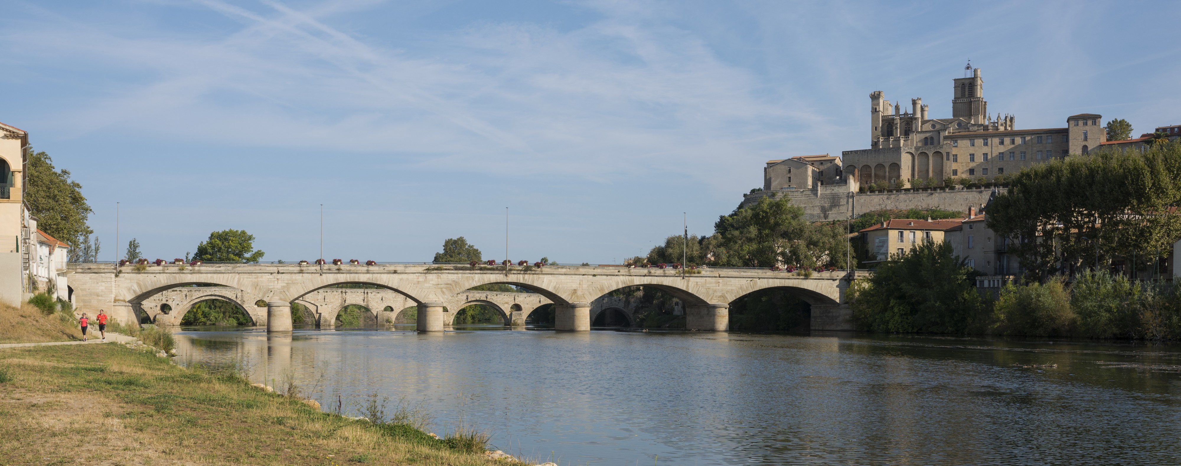 Pont Neuf et Cathédrale Saint-Nazaire de Béziers cf01