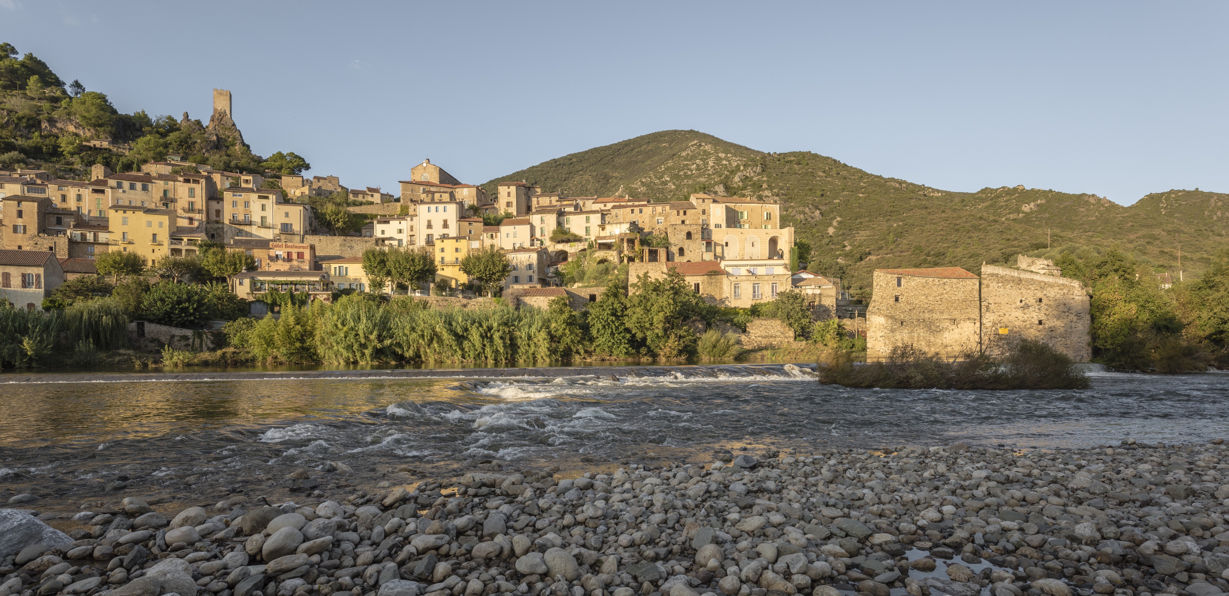 Roquebrun and Orb River