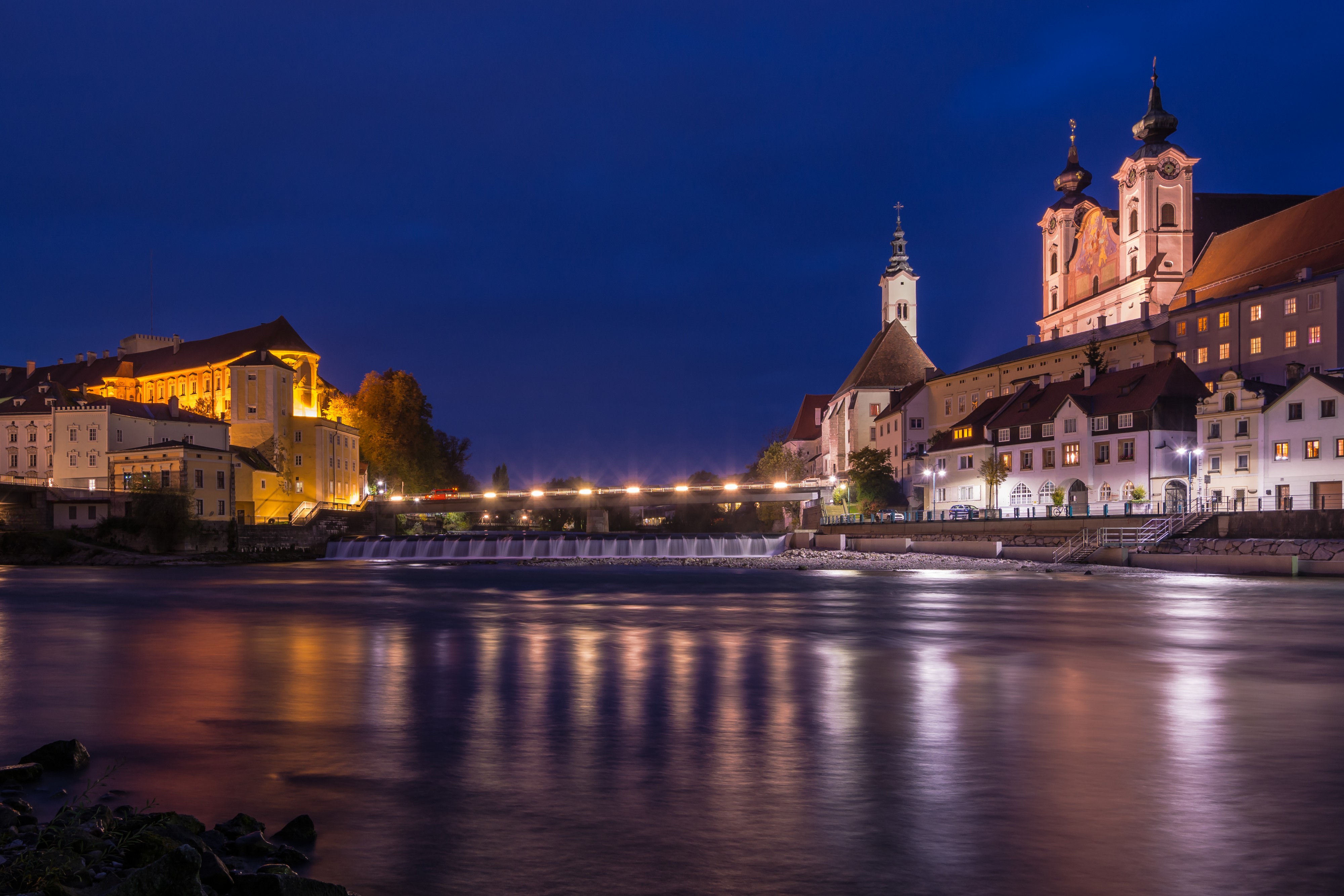 Steyr Schloss Lamberg Steyrmündung Michaelerkirche