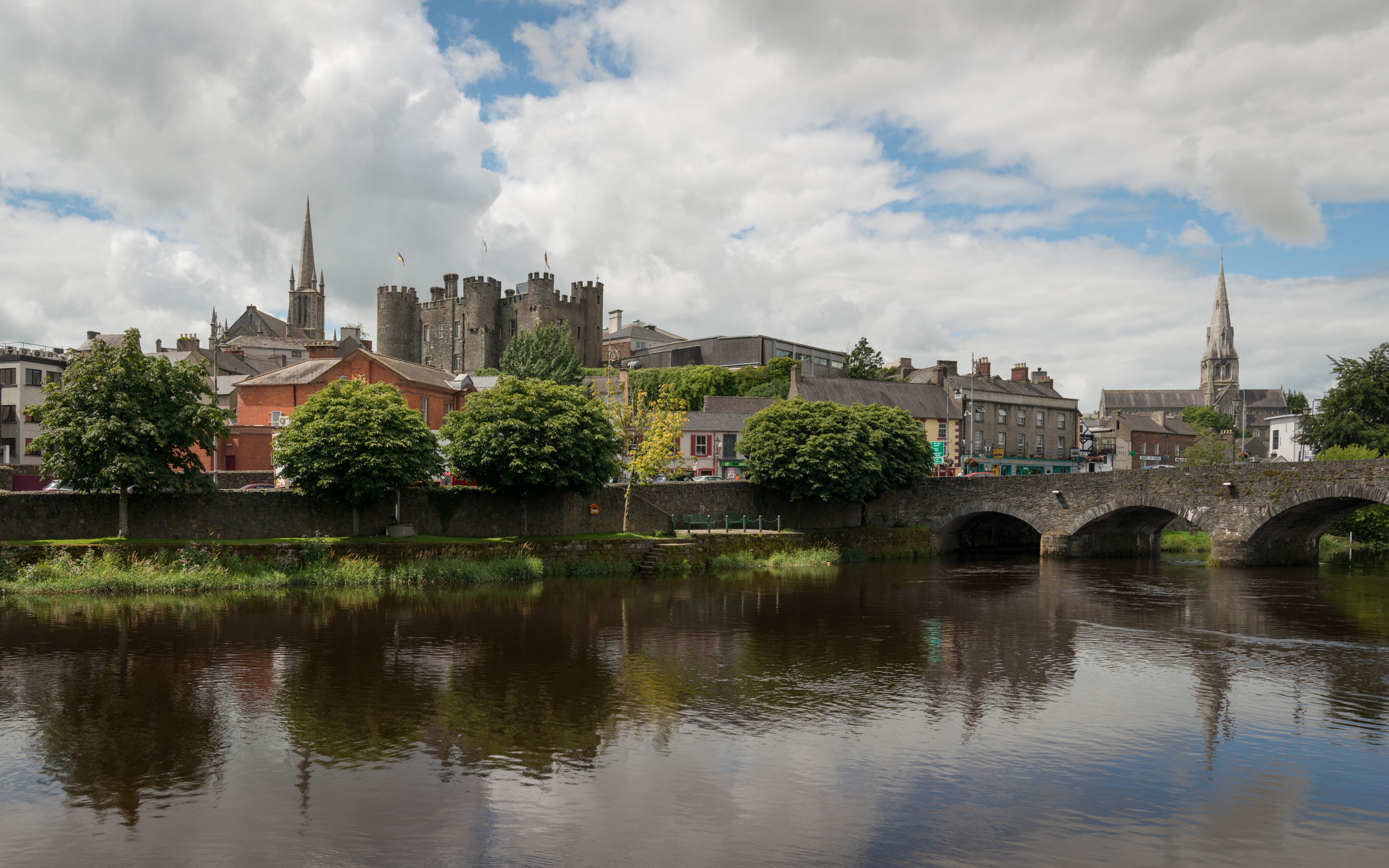View of Enniscorthy, as seen from Shannon Quay 20150806 1