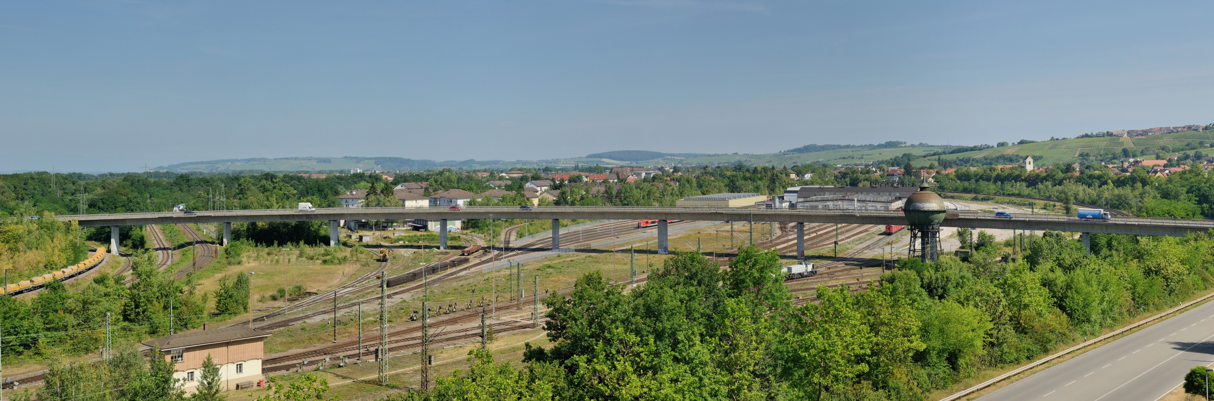 Weil am Rhein - View from Vitra Slide Tower5