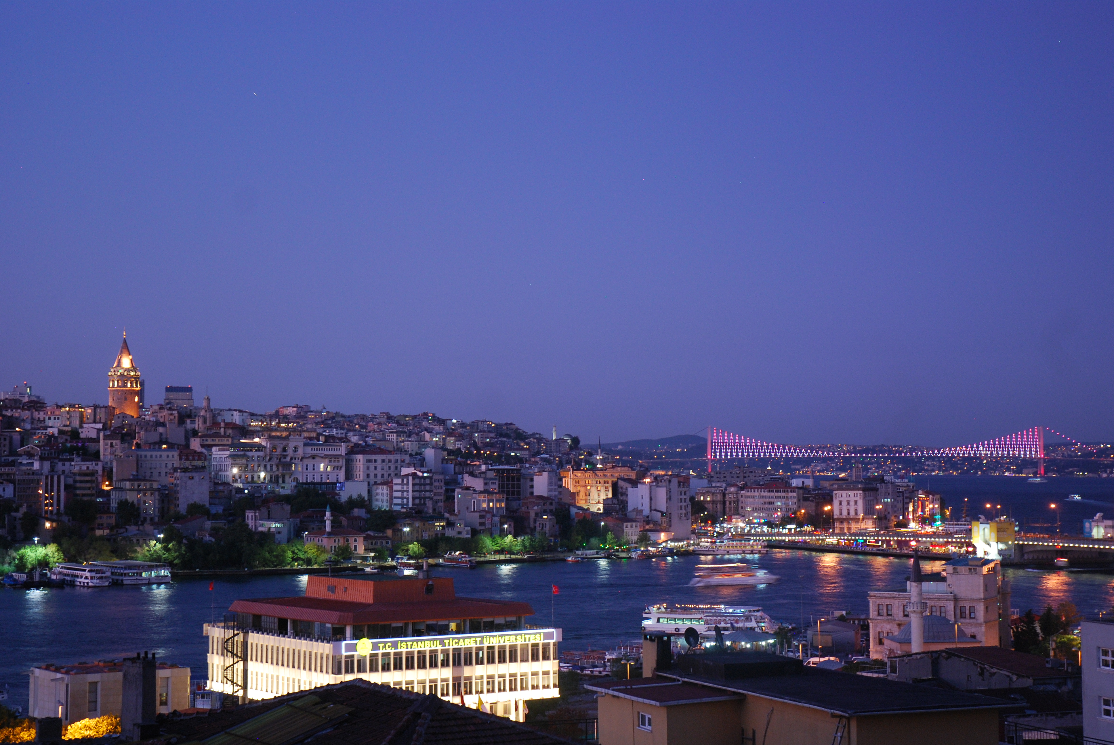 Vue sur Galata, Istanbul