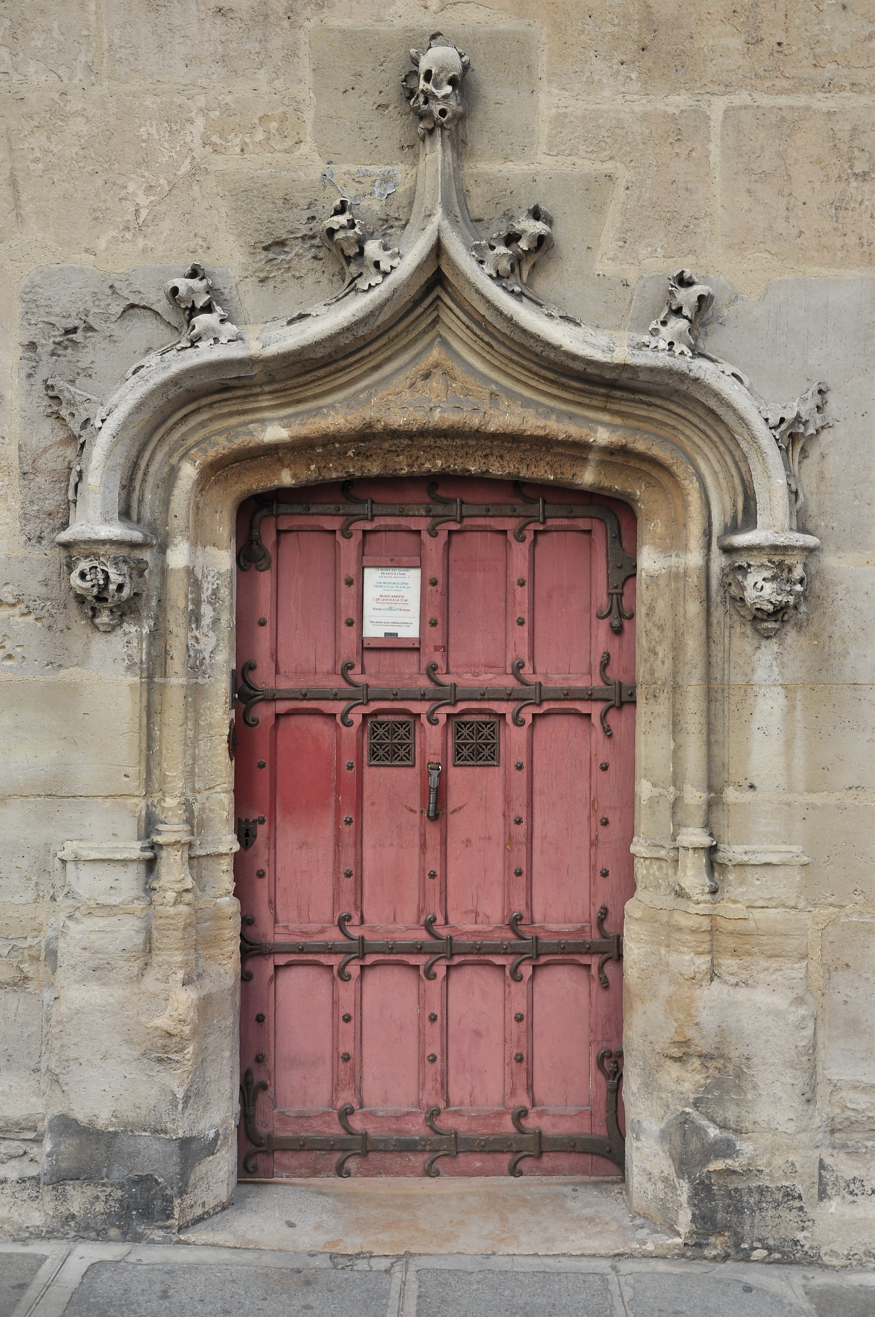 Hôtel de Cluny (porte) Paris 5e