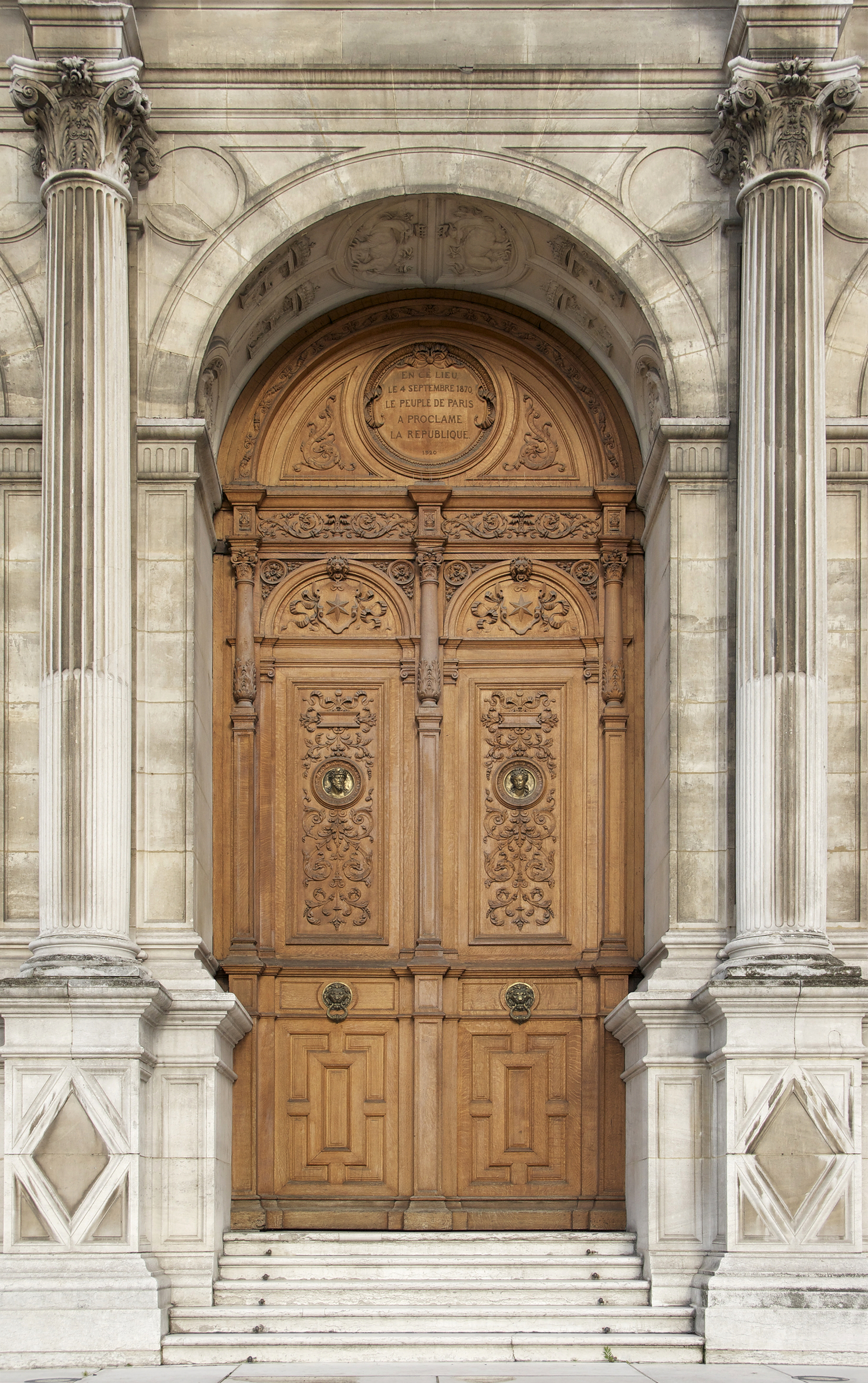 Main Gate Paris City Hall
