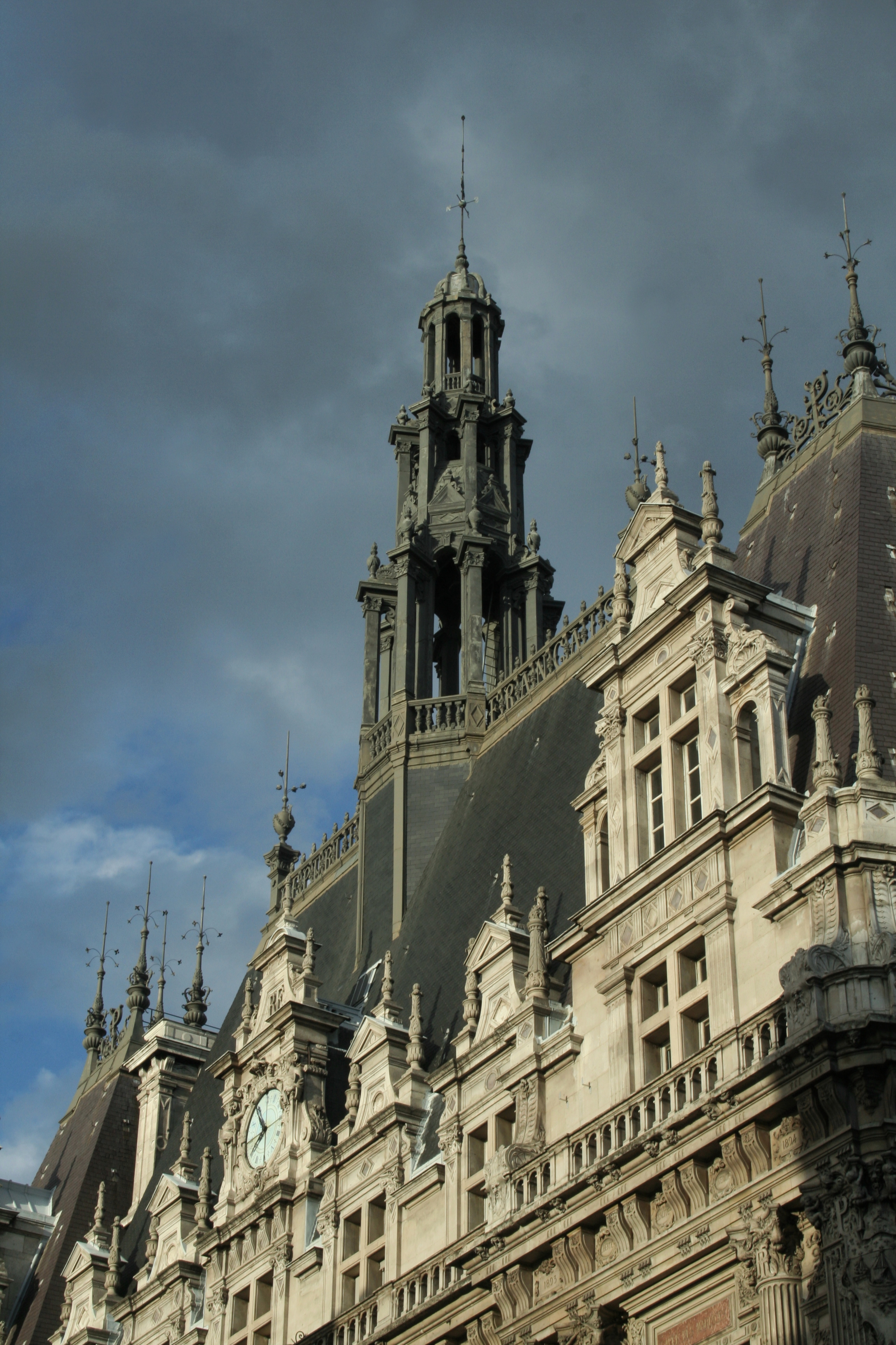 Mairie du 10e arrondissement de Paris - clocheton