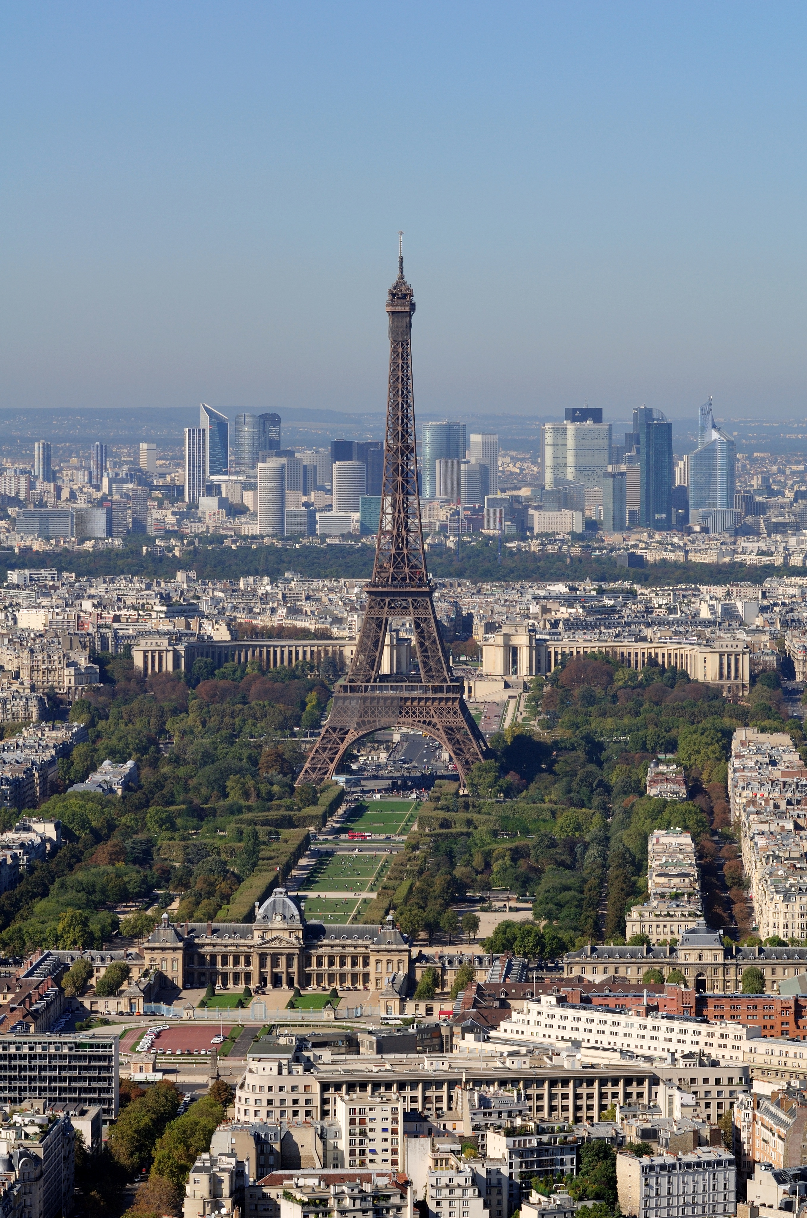 Paris - Eiffelturm und Marsfeld