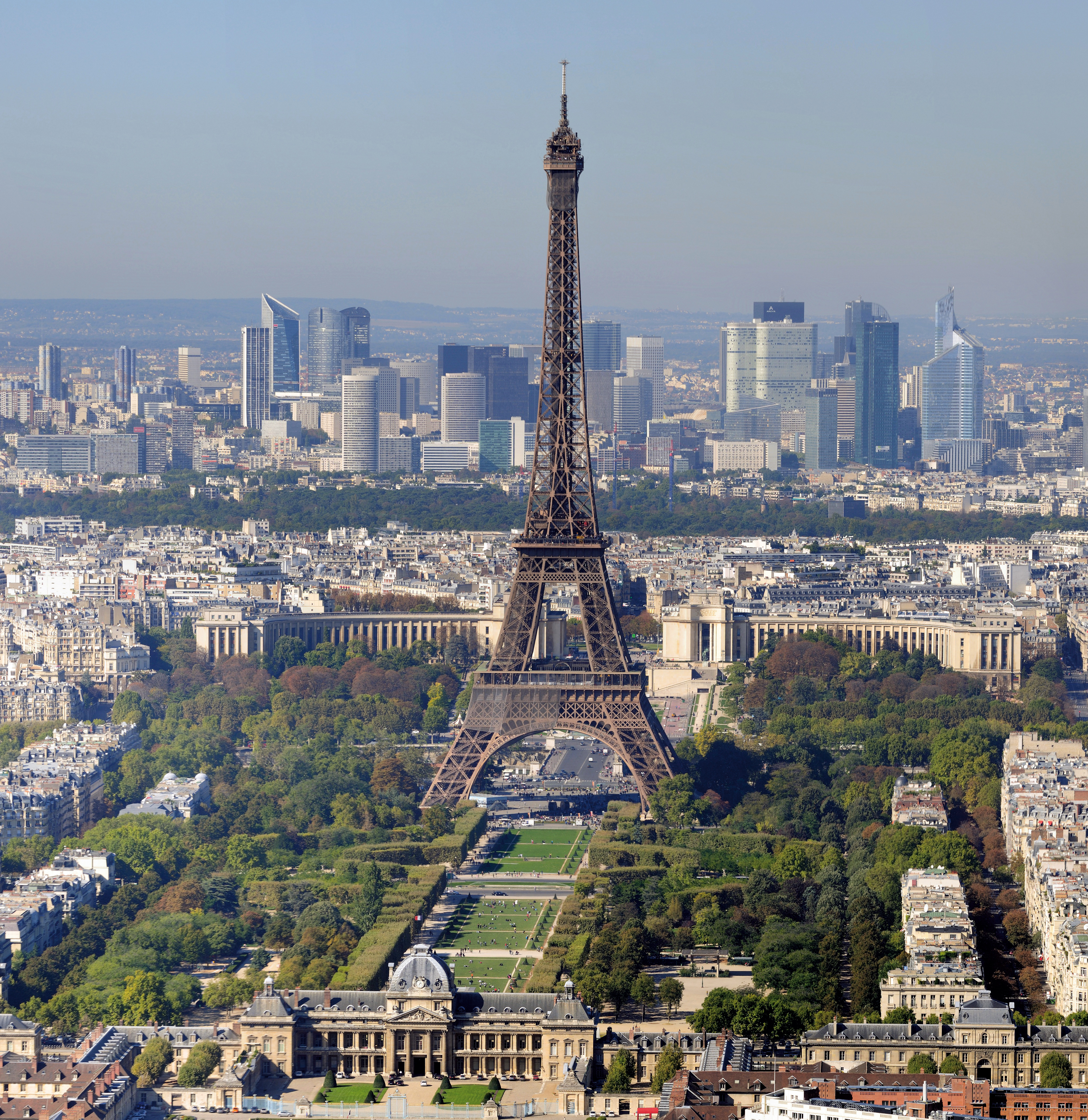 Paris - Eiffelturm und Marsfeld2
