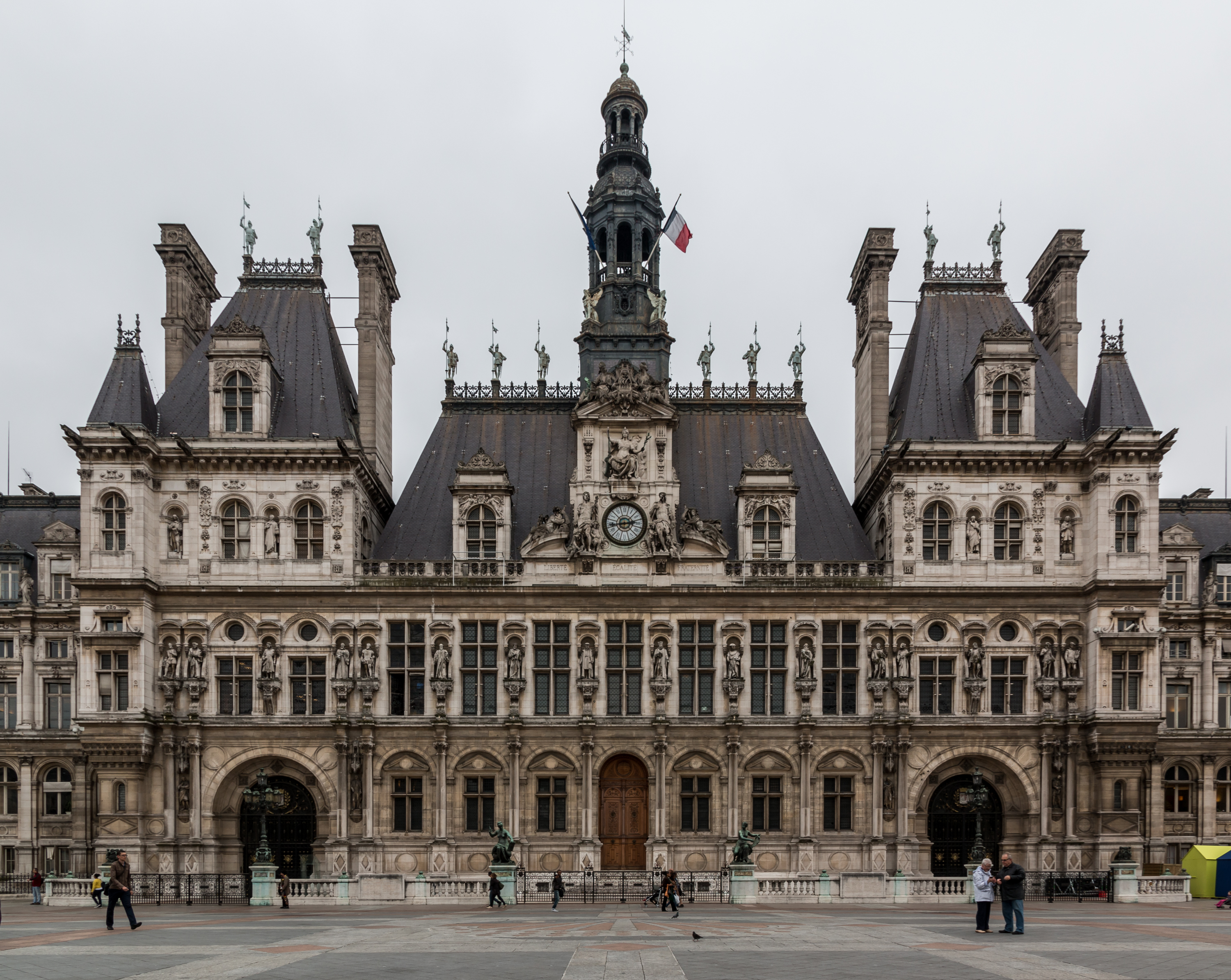 Paris, Hôtel de Ville -- 2014 -- 1714