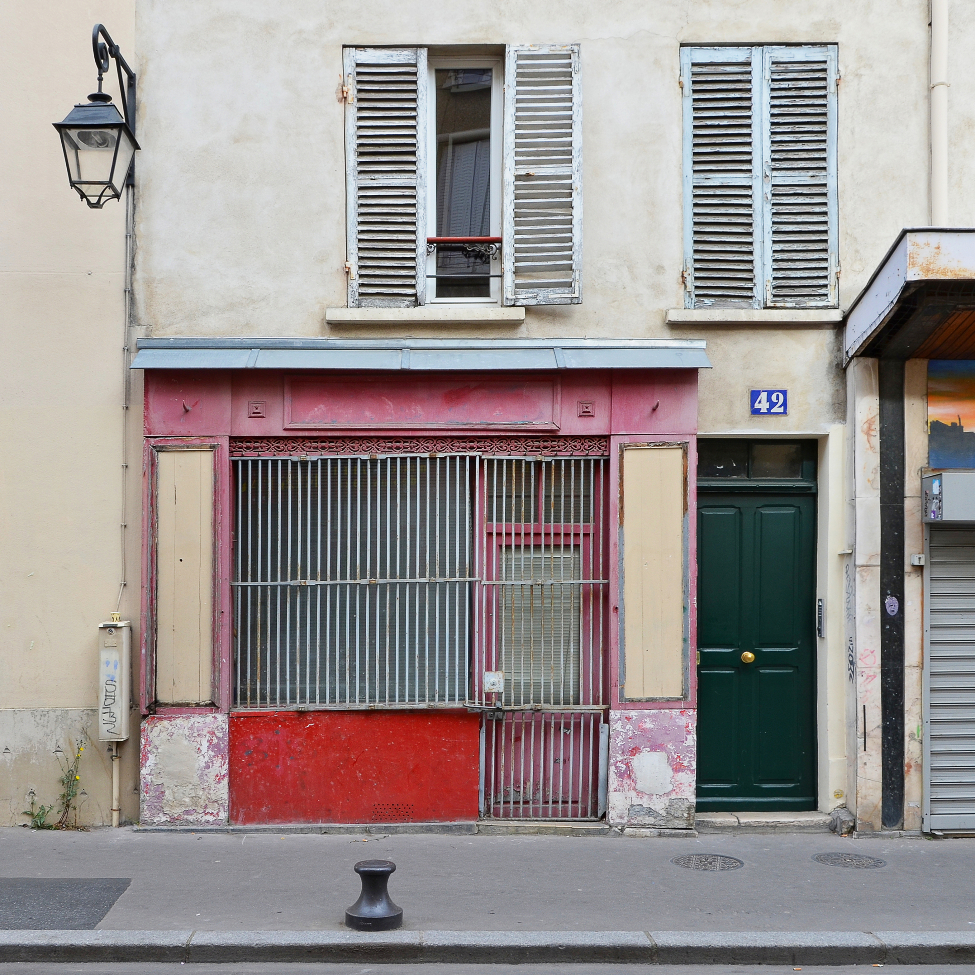 Paris Ancienne boutique R des 5 diamants 2014