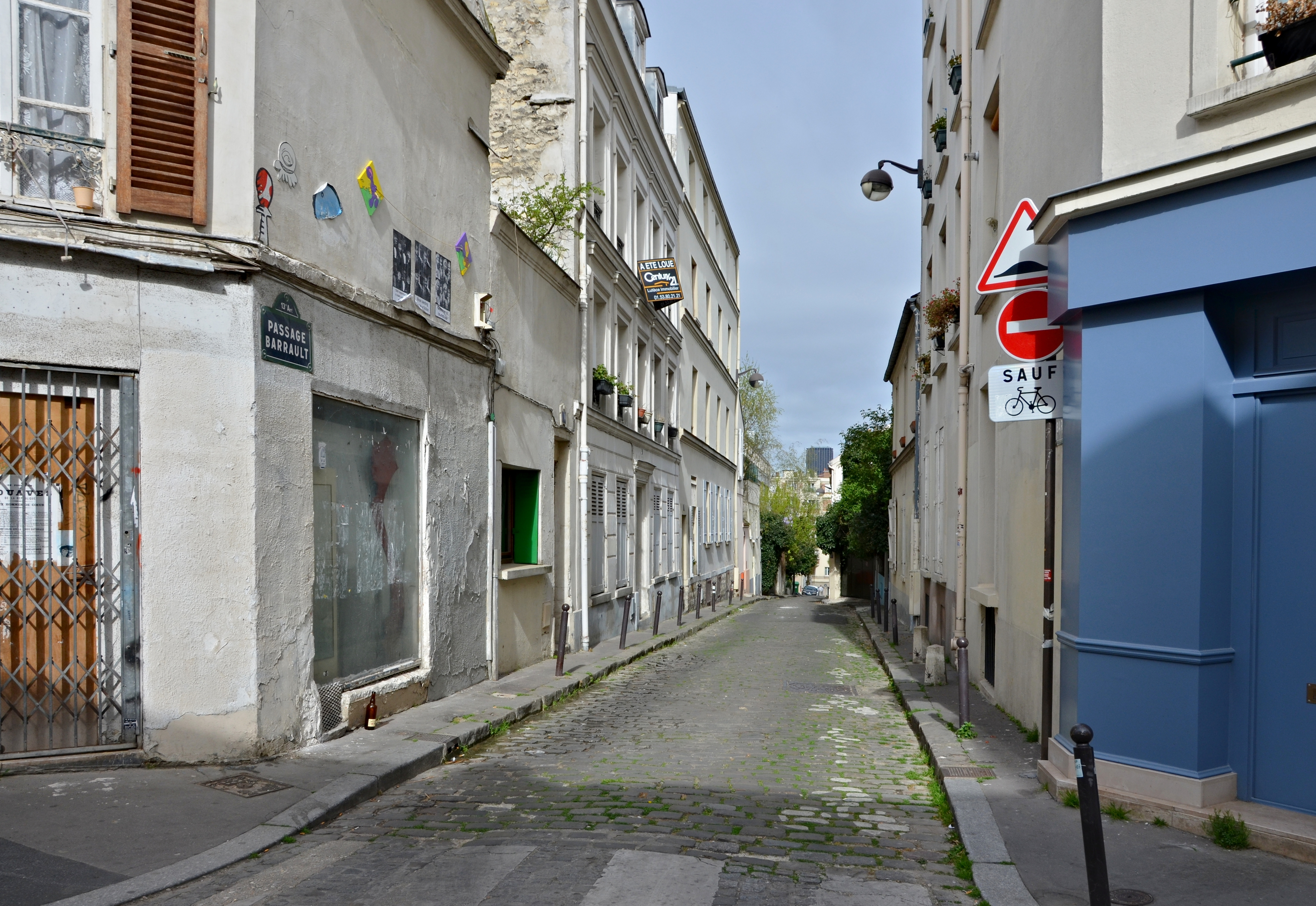 Paris Passage Barrault depuis R des 5-diamants 2014