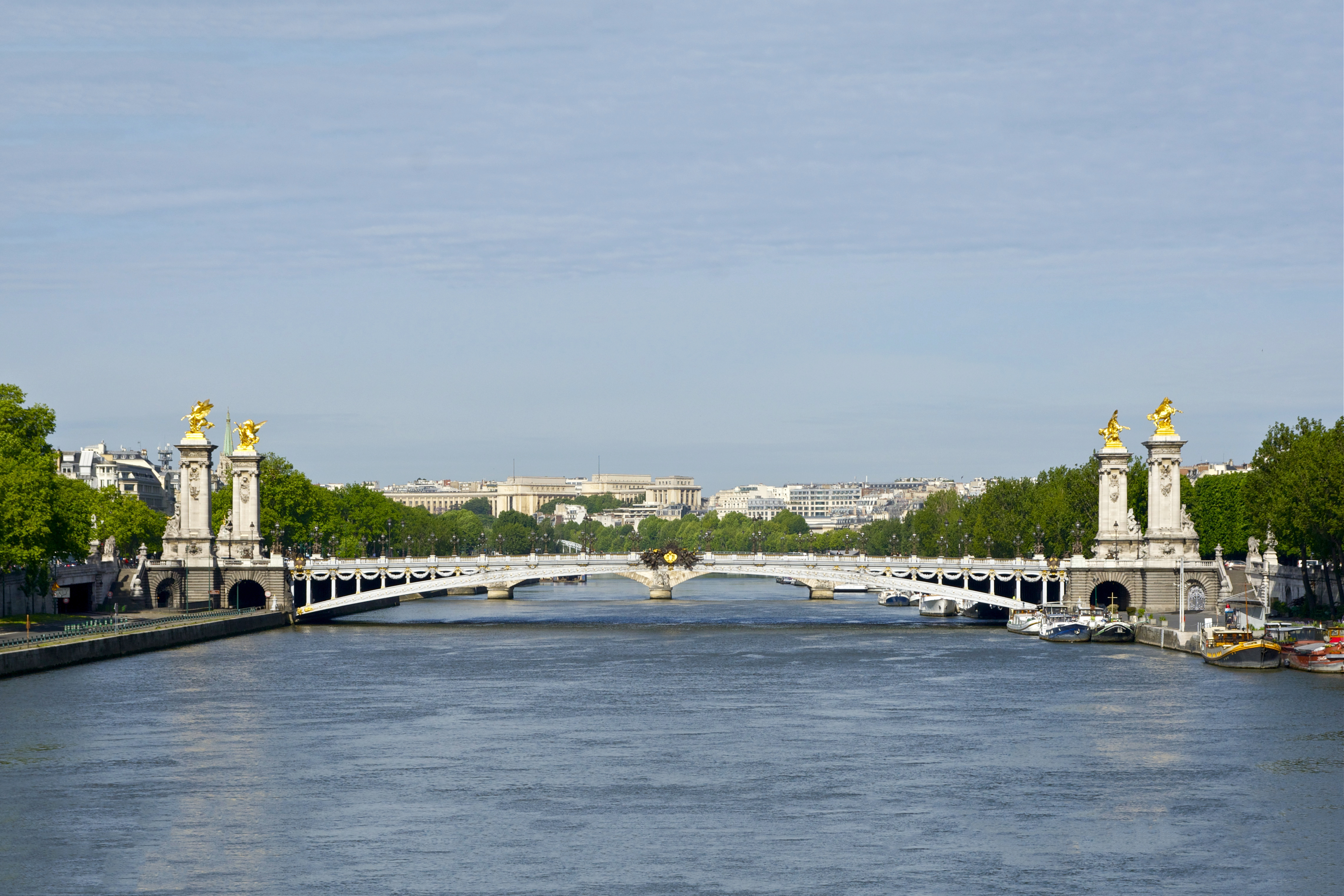 Pont Alexandre III from pont de la Concorde, Paris 17 May 2012