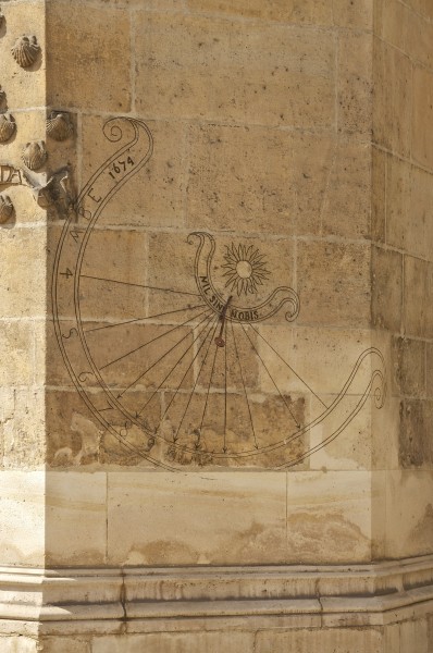 Cadran solaire hôtel de Cluny Paris