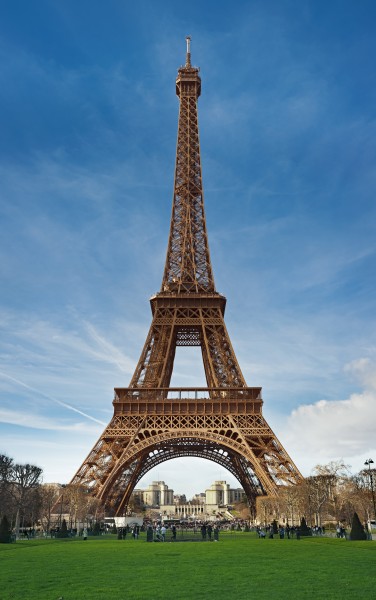 Eiffel Tower Marsfeld Paris