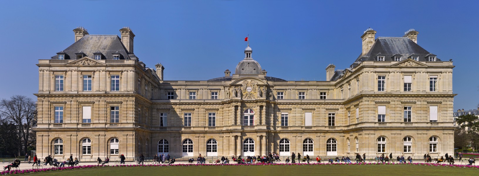 Facade of Palais du Luxembourg, Paris 5th 006