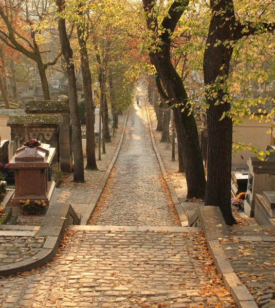 Père-Lachaise - Avenue latérale du Nord 02