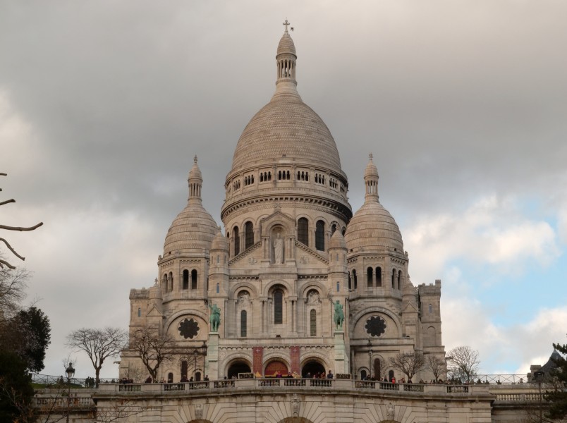 Paris 75018 Basilique du Sacré-Cœur 20160223 exterior (01)