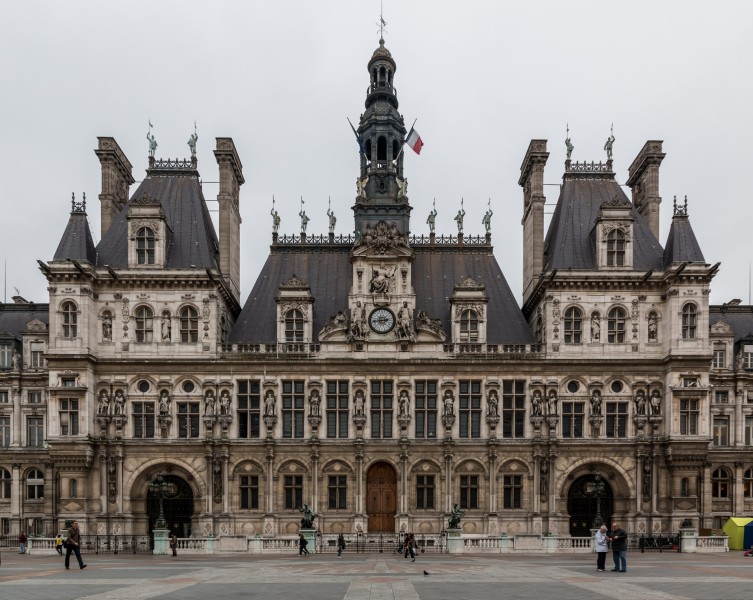 Paris, Hôtel de Ville -- 2014 -- 1714
