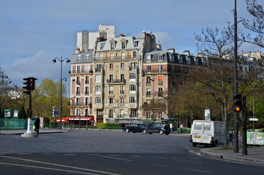 Paris Immeubles place d'Italie 2014