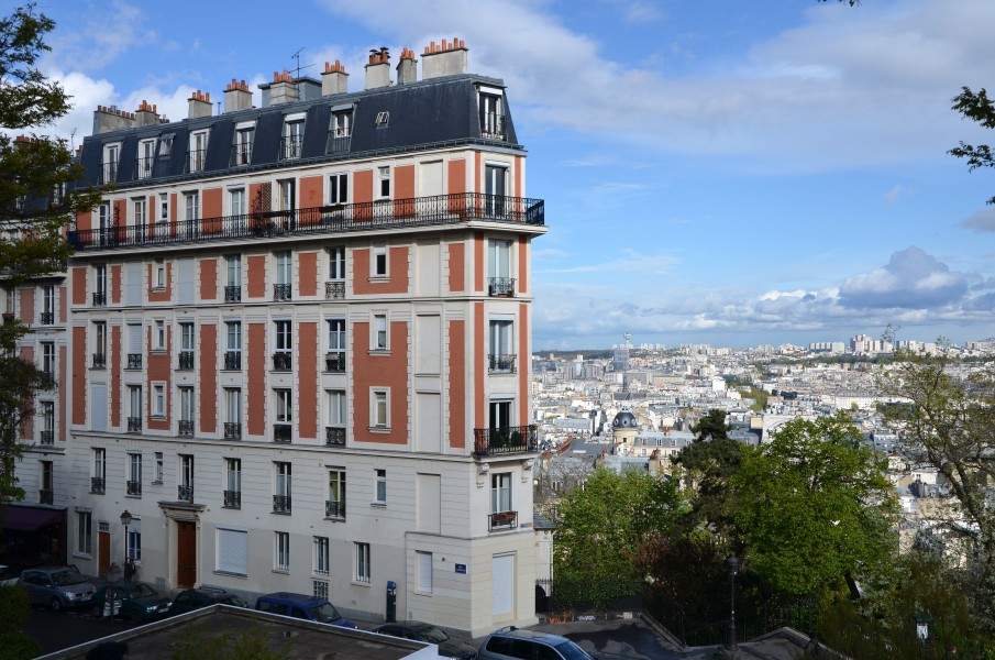 Rue Lamarck haut de la butte Montmartre DSC 0410
