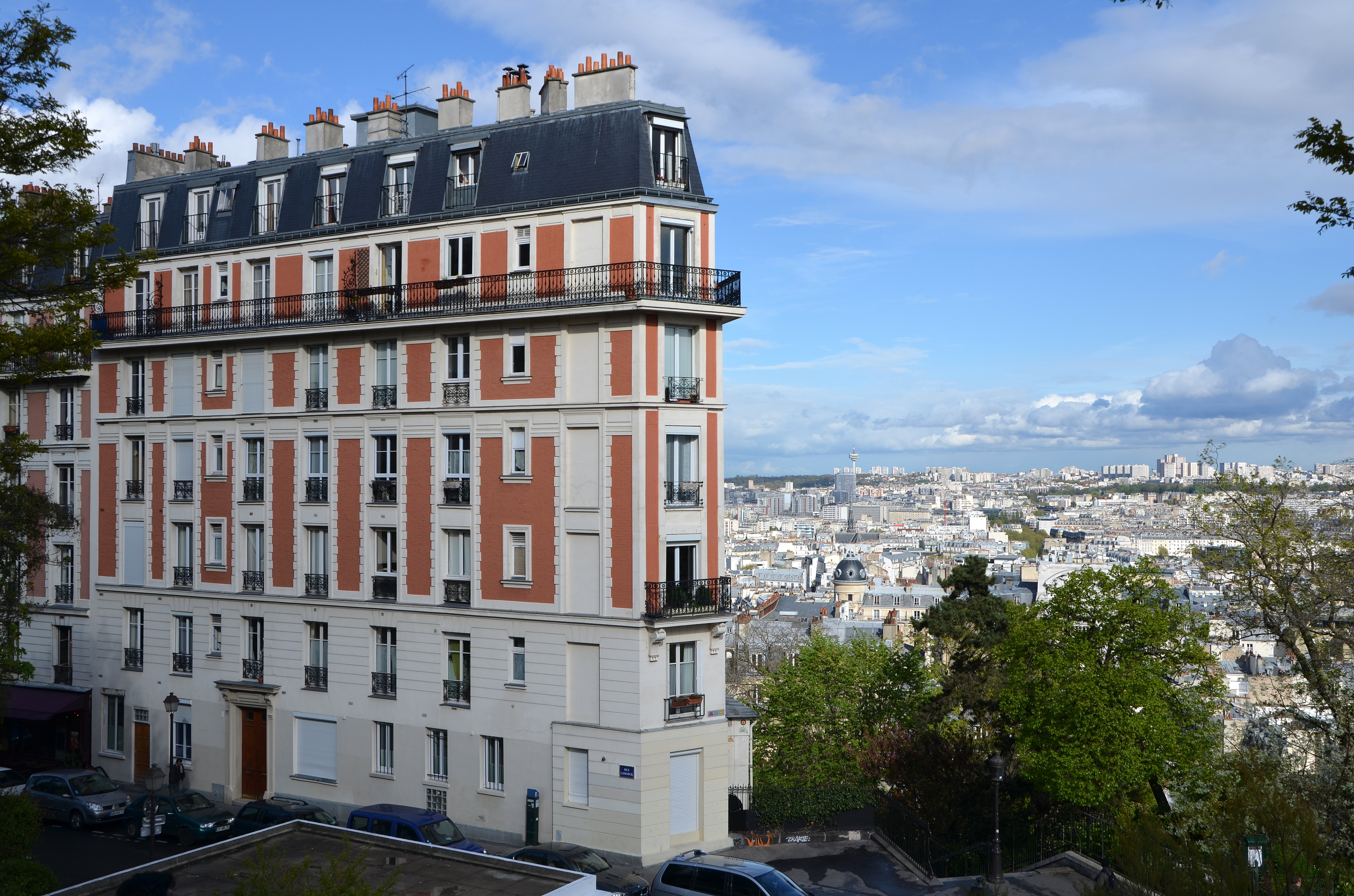Rue Lamarck haut de la butte Montmartre DSC 0410
